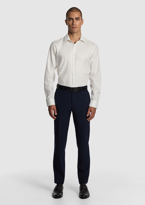 White Supreme Regular Premium Dress Shirt