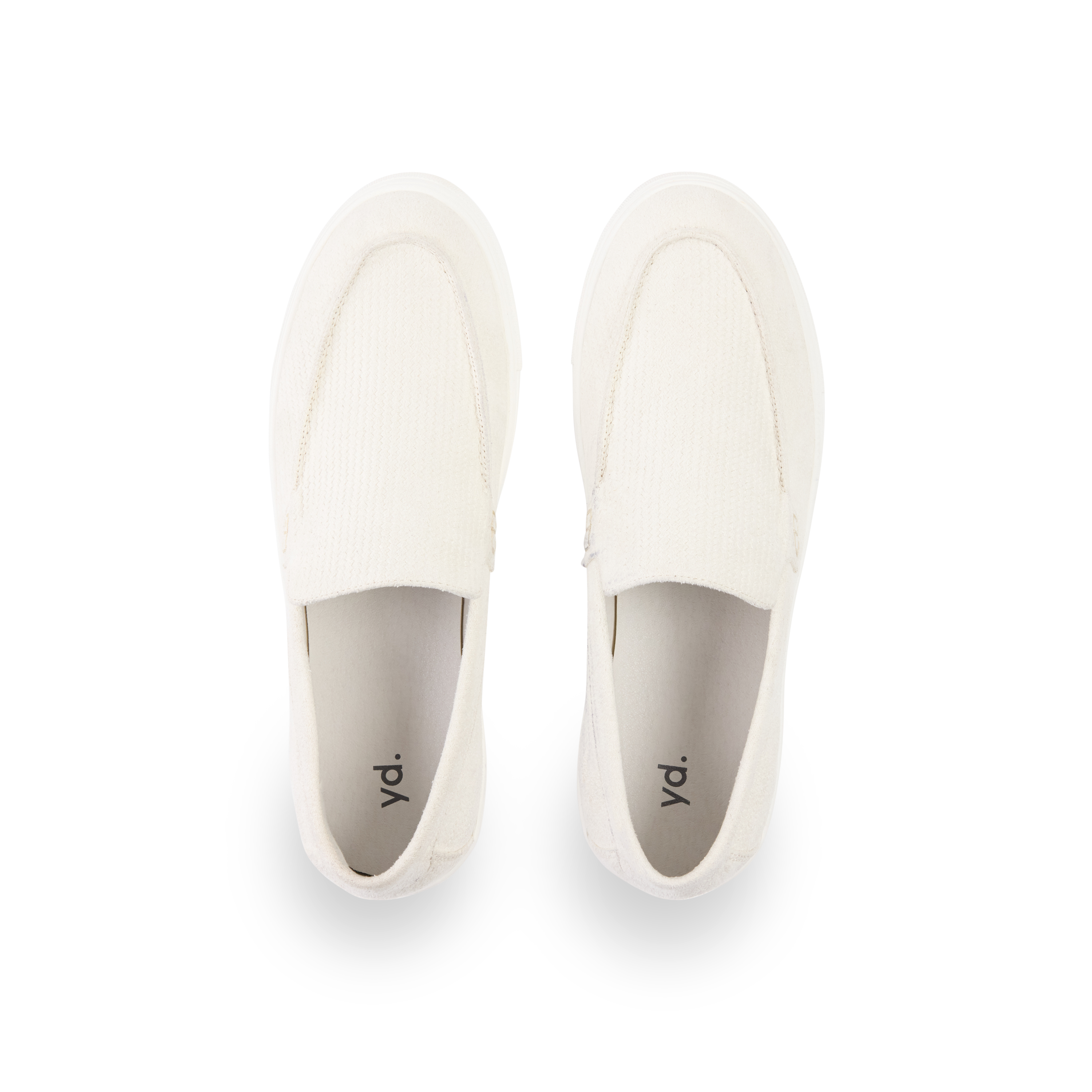 Natural Belfast Suede Slip On Shoe