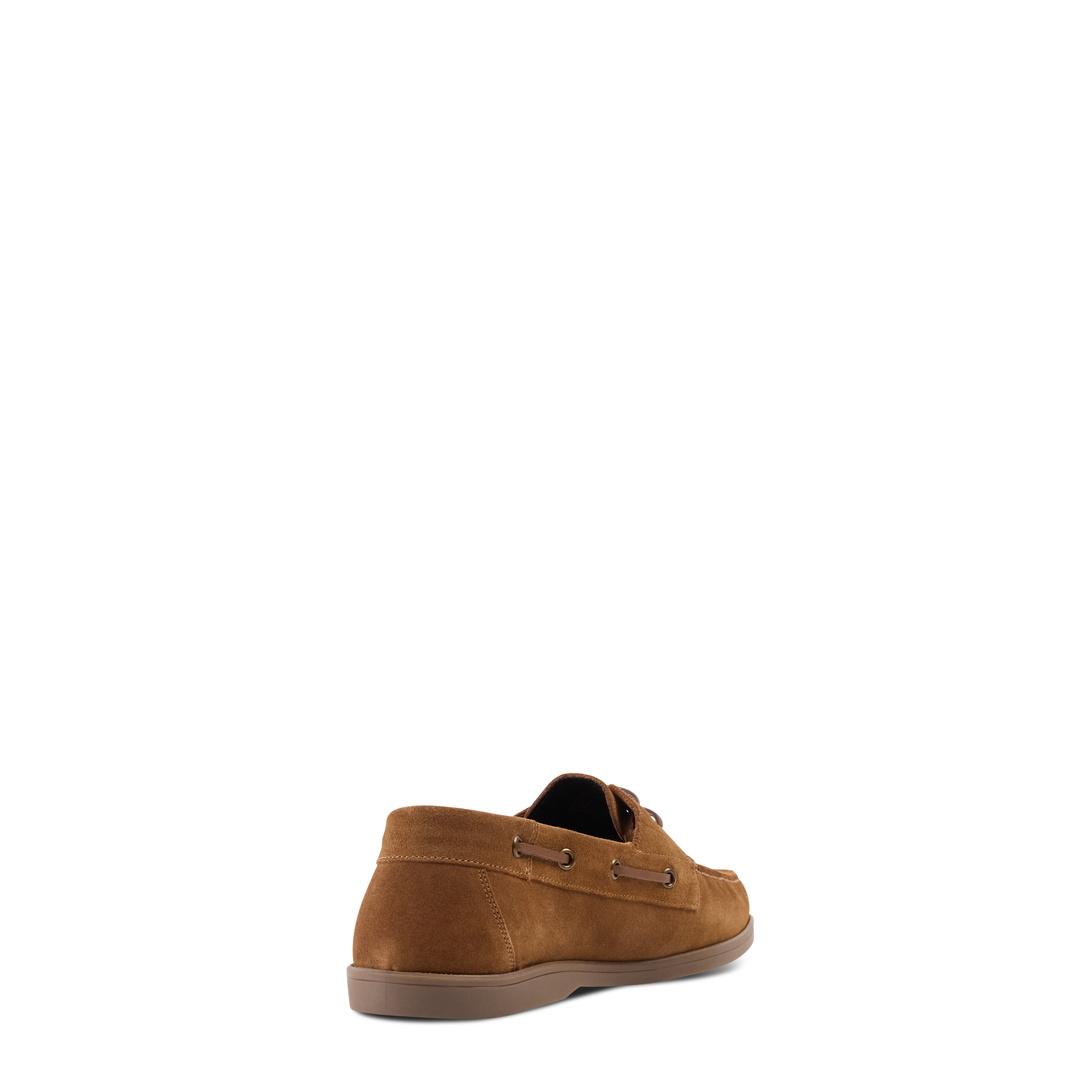 Tan Theo Suede Boat Shoe