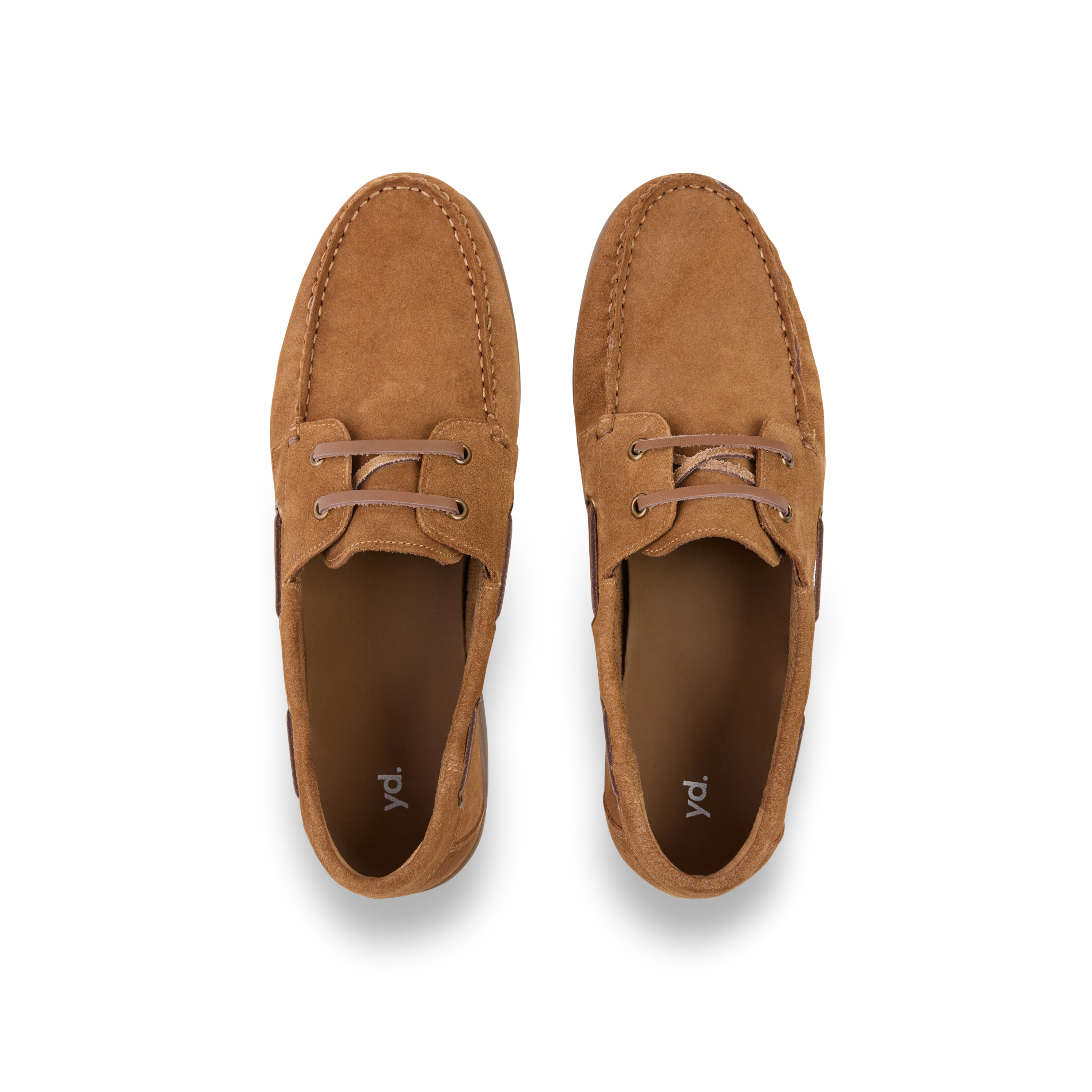 Tan Theo Suede Boat Shoe
