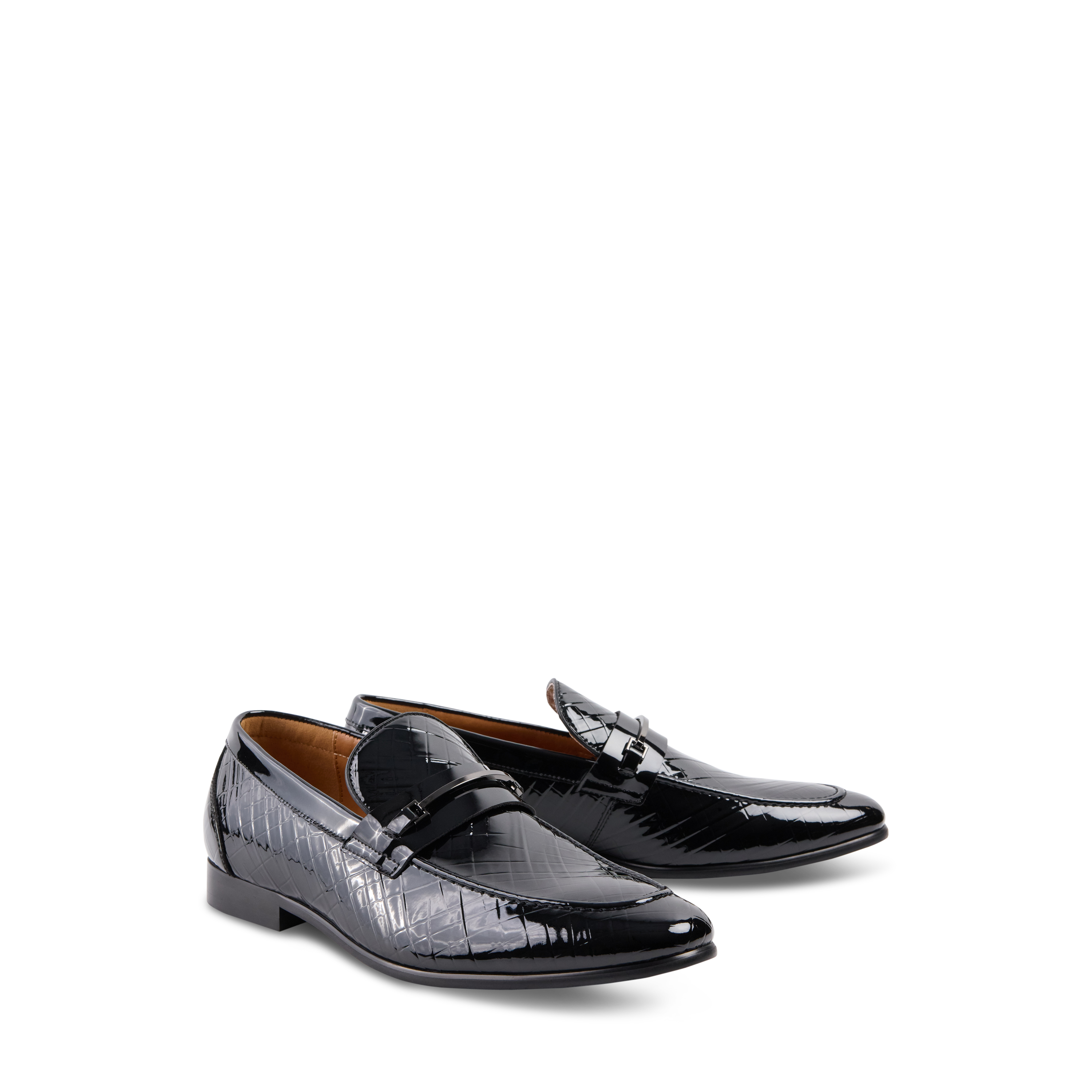 Slick Patent Leather Loafer