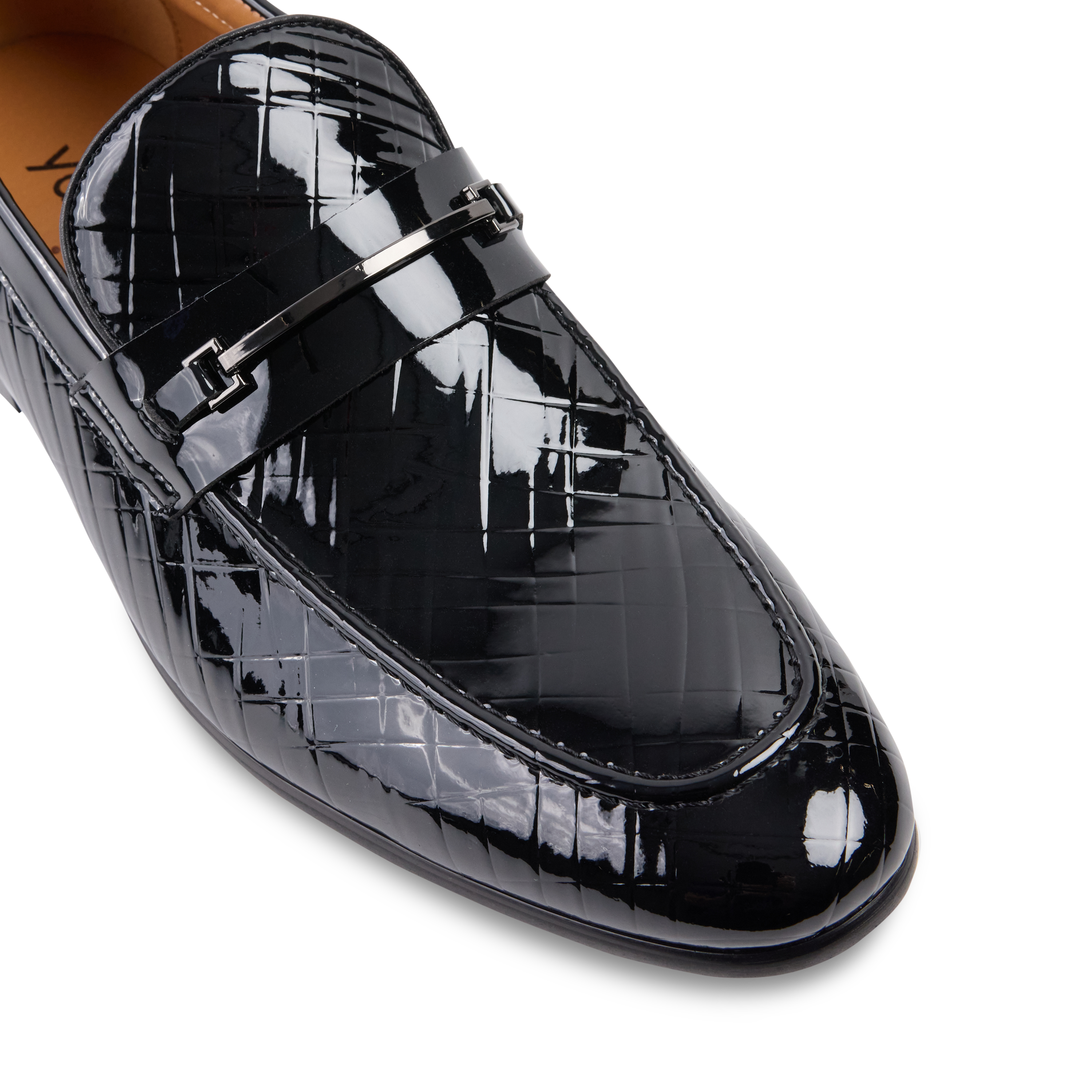 Slick Patent Leather Loafer