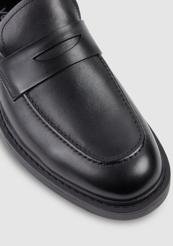 Nolan Penny Leather Loafer