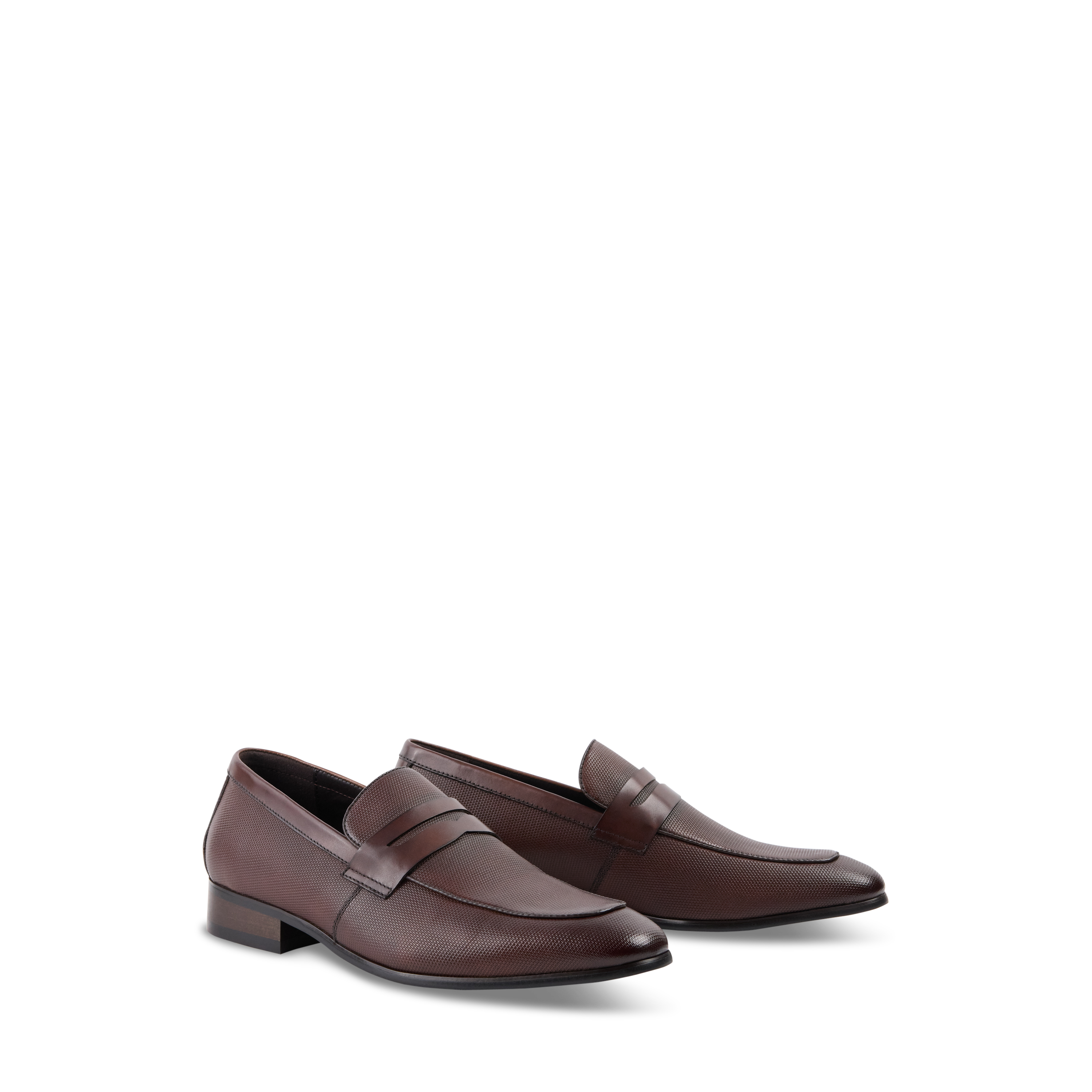 Beau Textured Leather Loafer