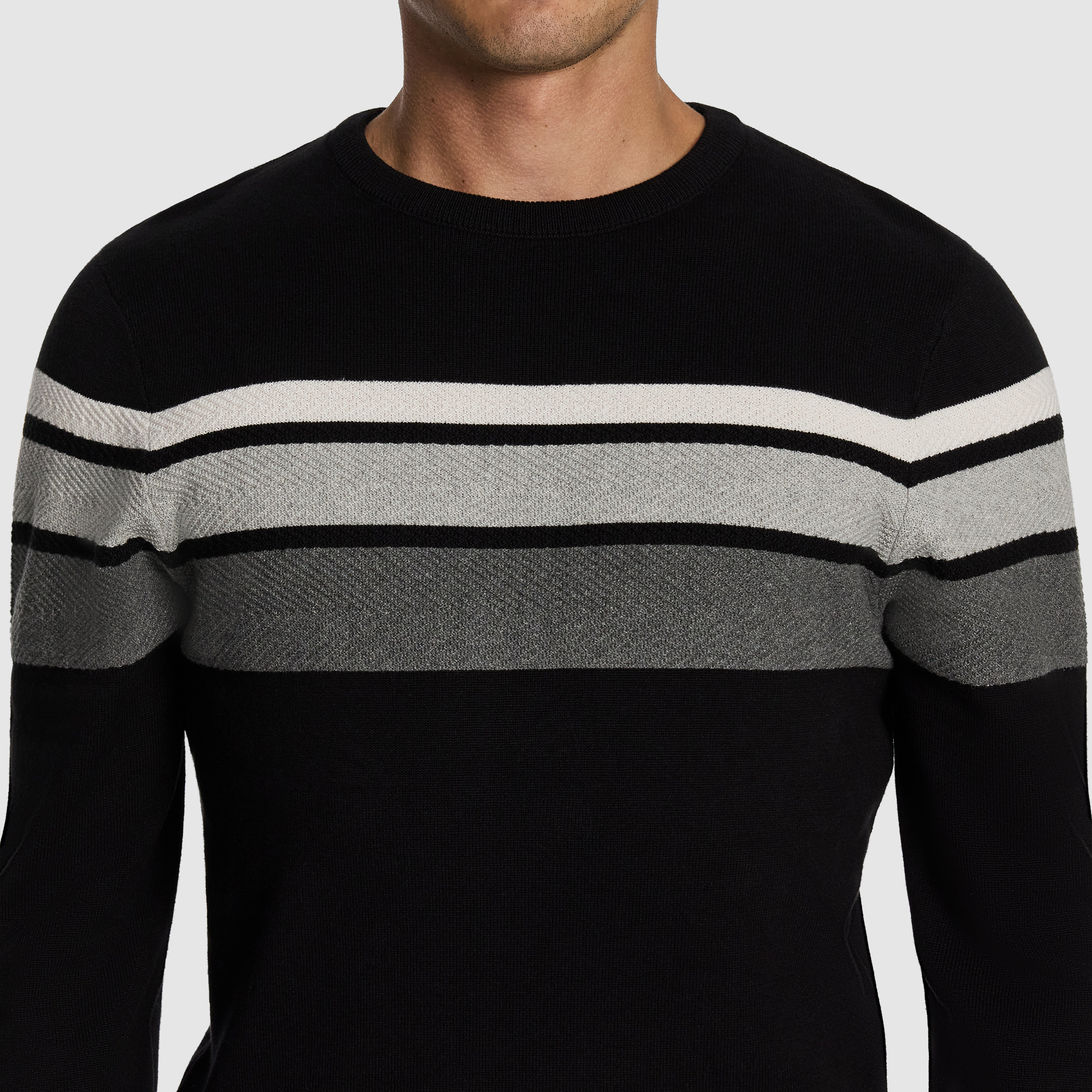 Lucas Splice Crew Neck Knit