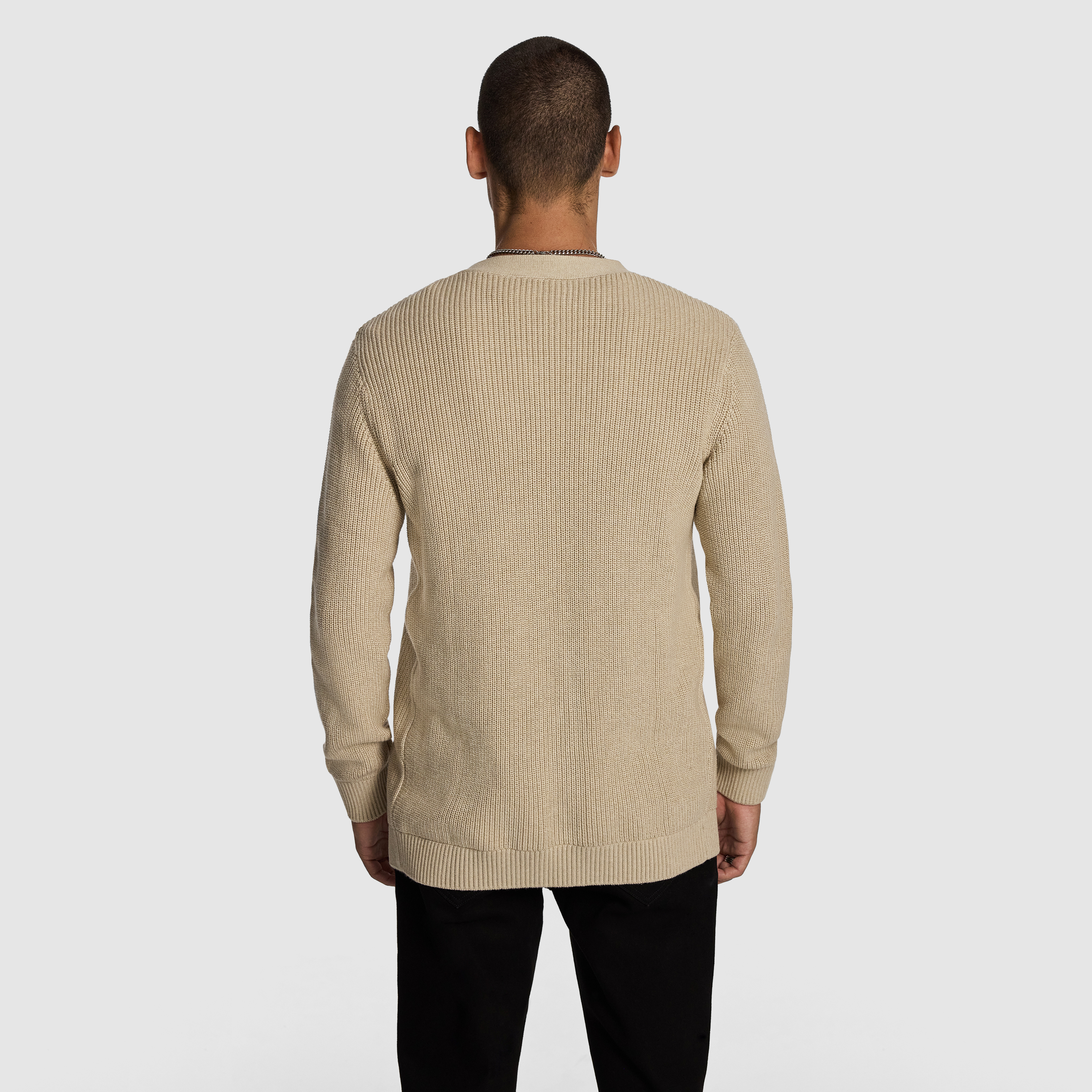 Natural Noah Relaxed Cardigan