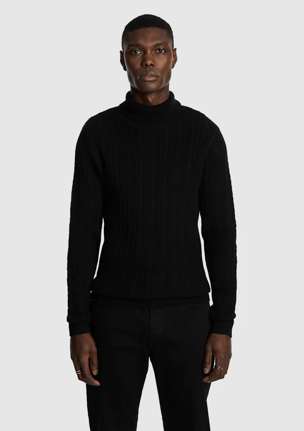 Jimmy Roll Neck Knit Jumper