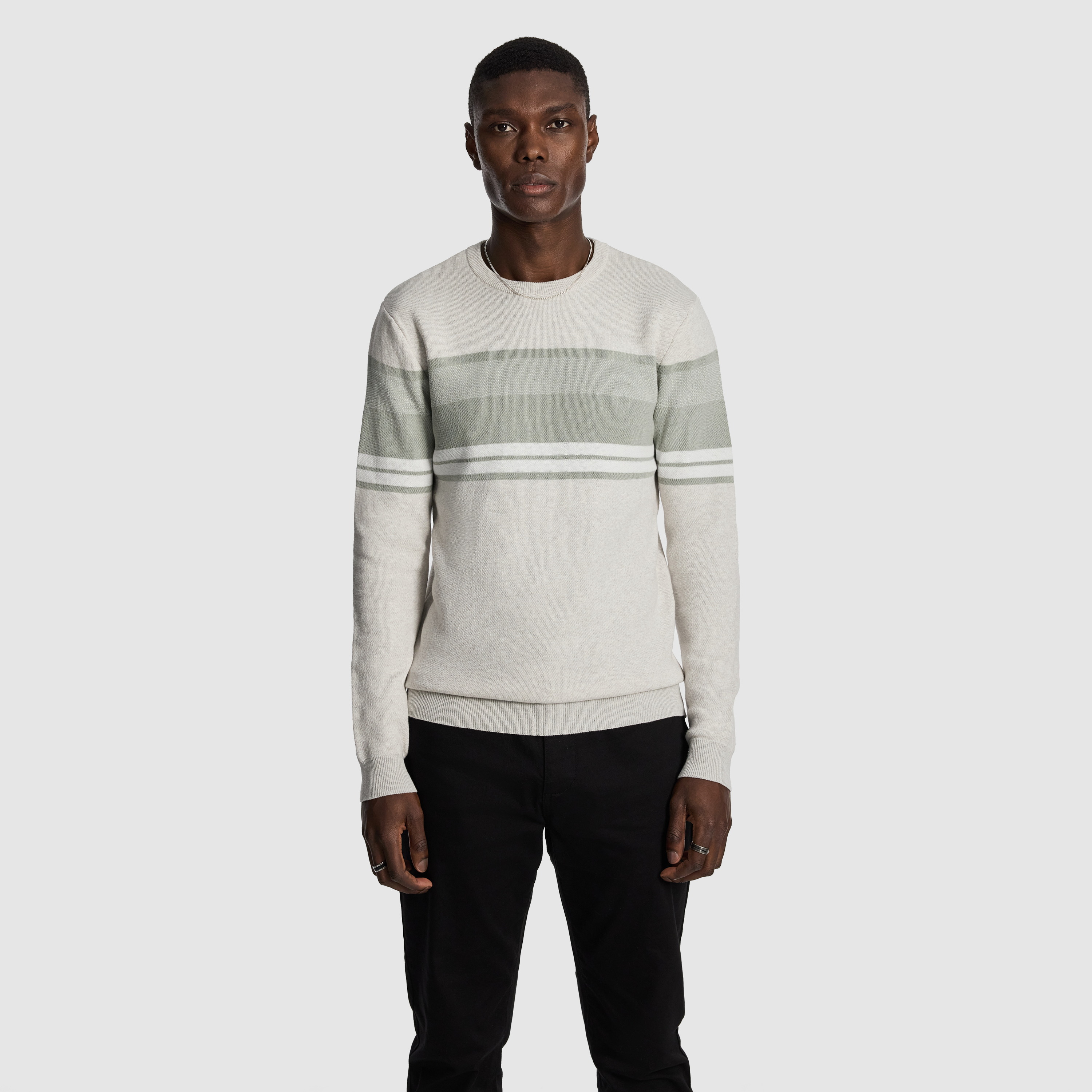 Fred Splice Crew Knit Jumper