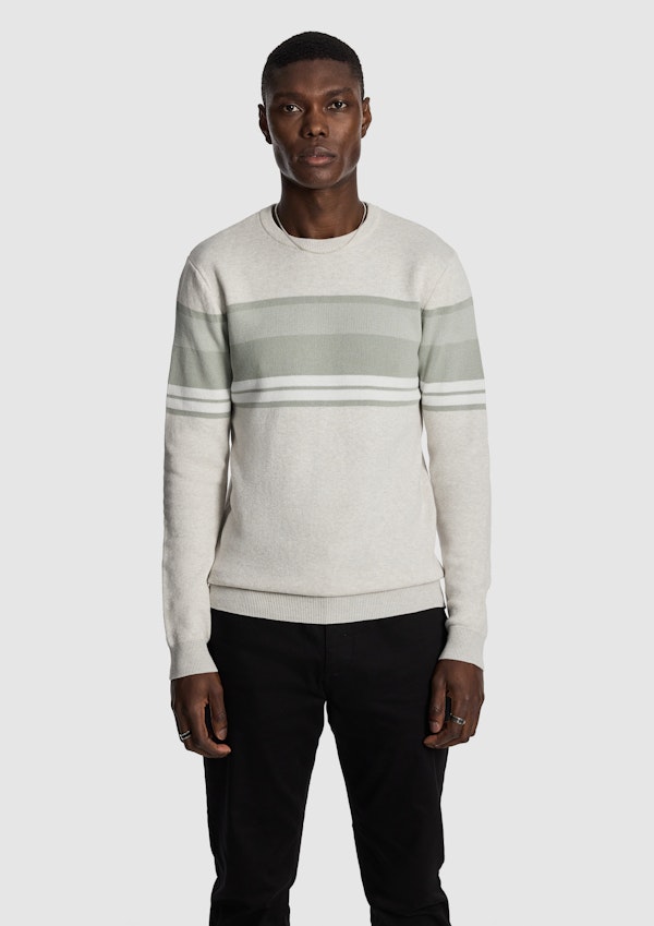 Fred Splice Crew Knit Jumper