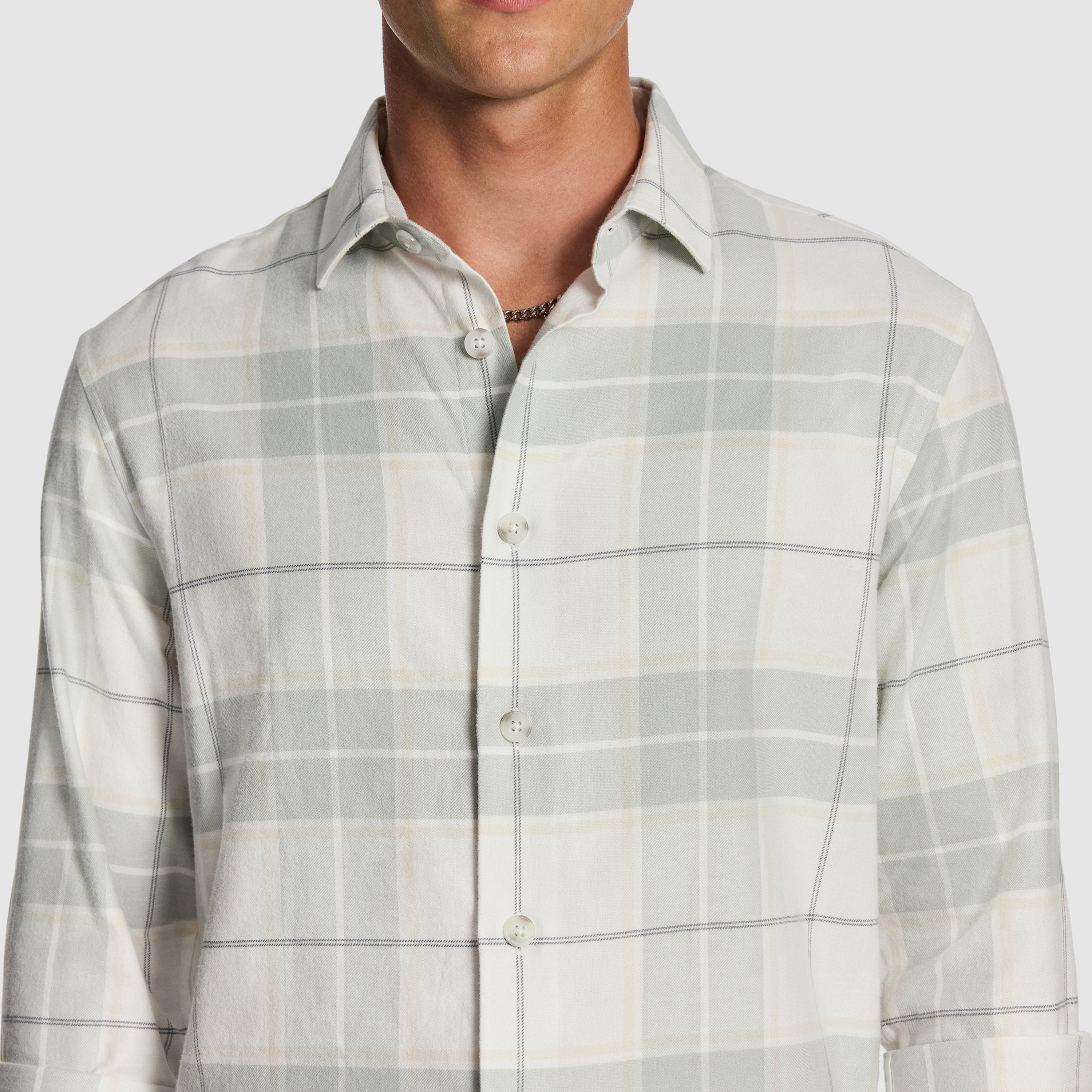 Sage Kensington Check Shirt