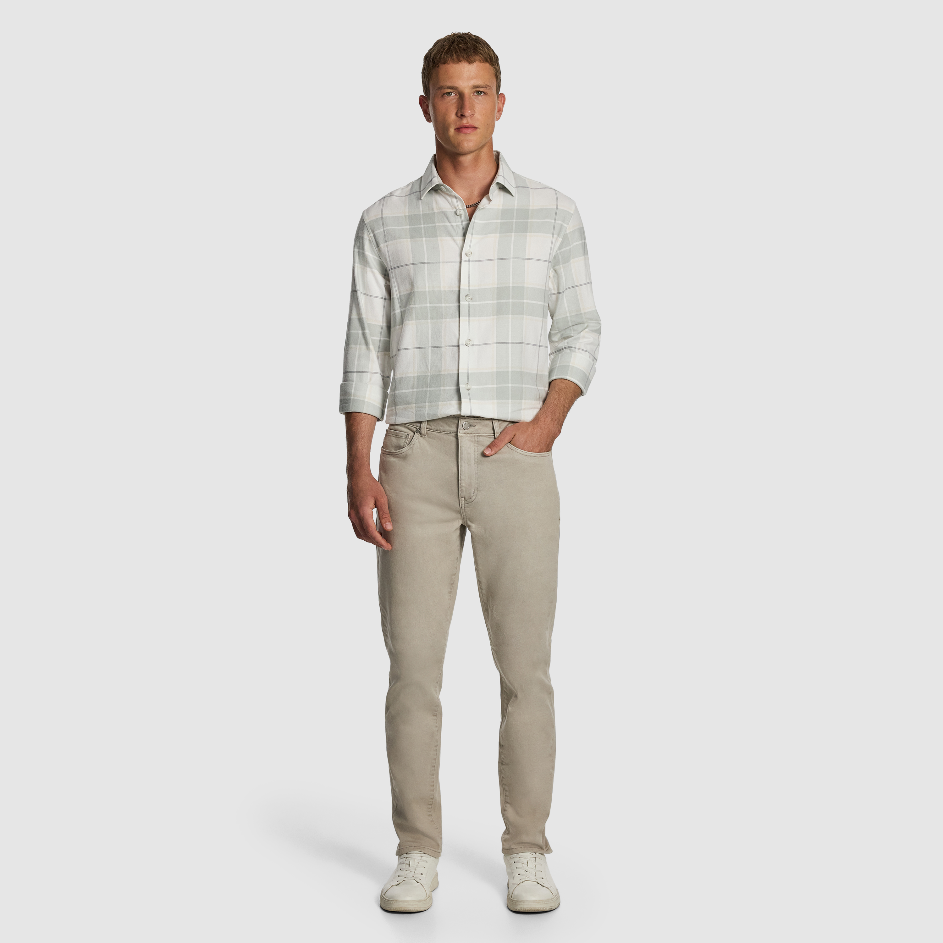 Sage Kensington Check Shirt