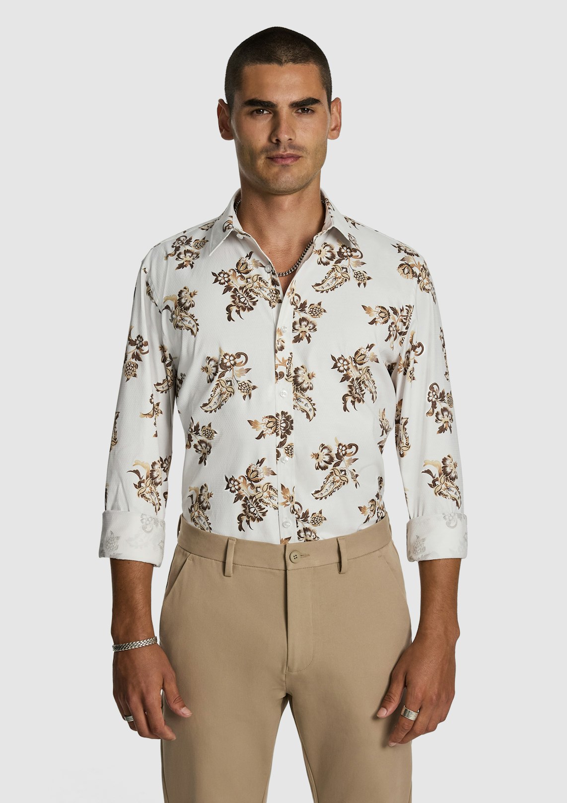 Aria Slim Floral Shirt