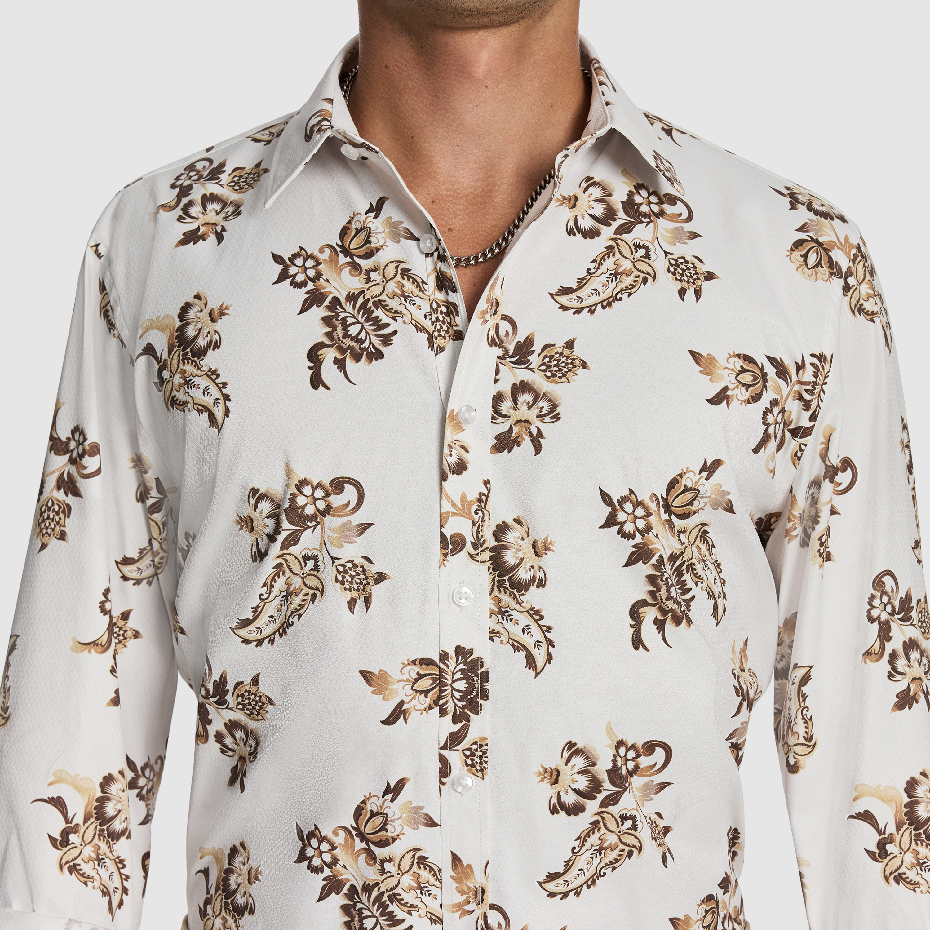 Aria Slim Floral Shirt