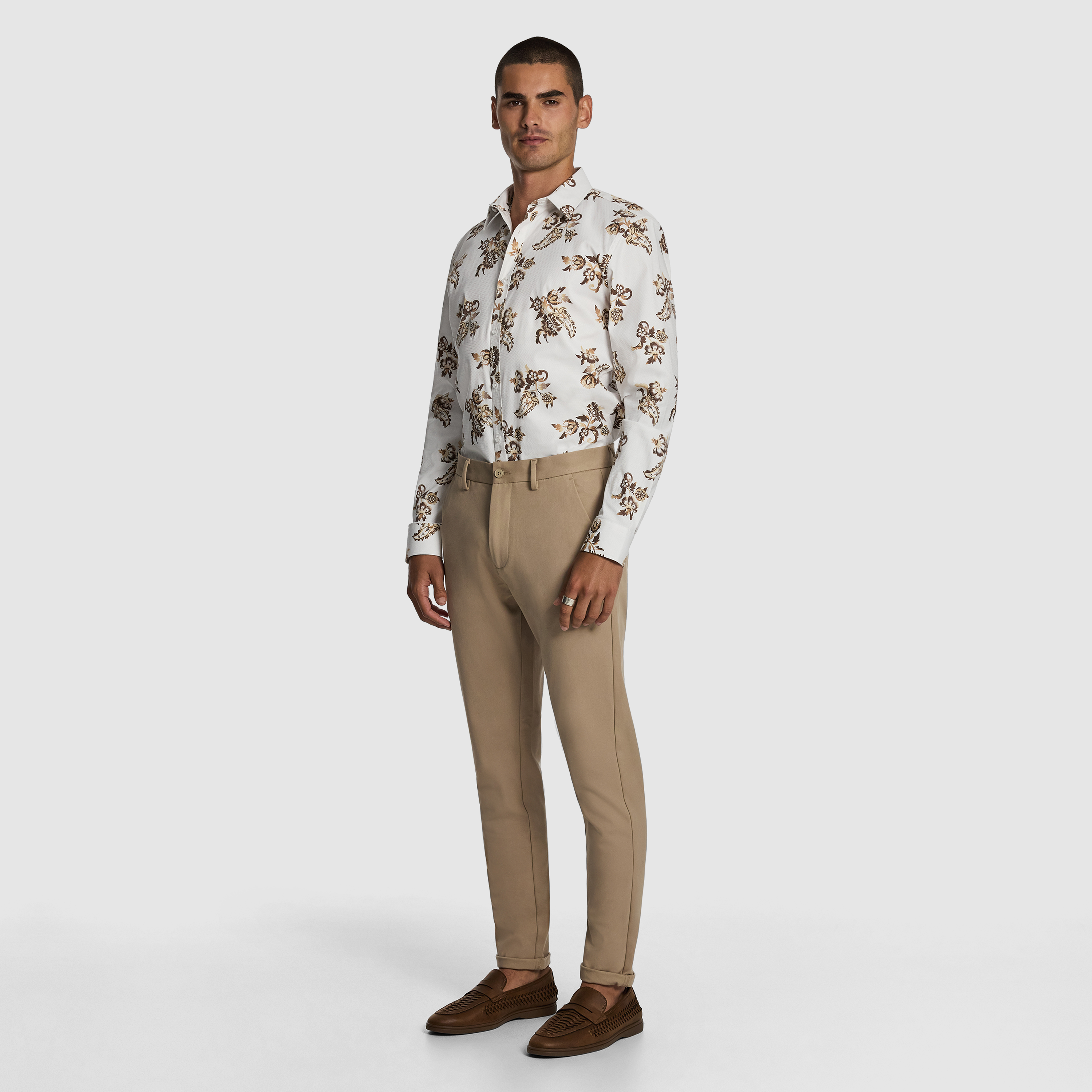Aria Slim Floral Shirt