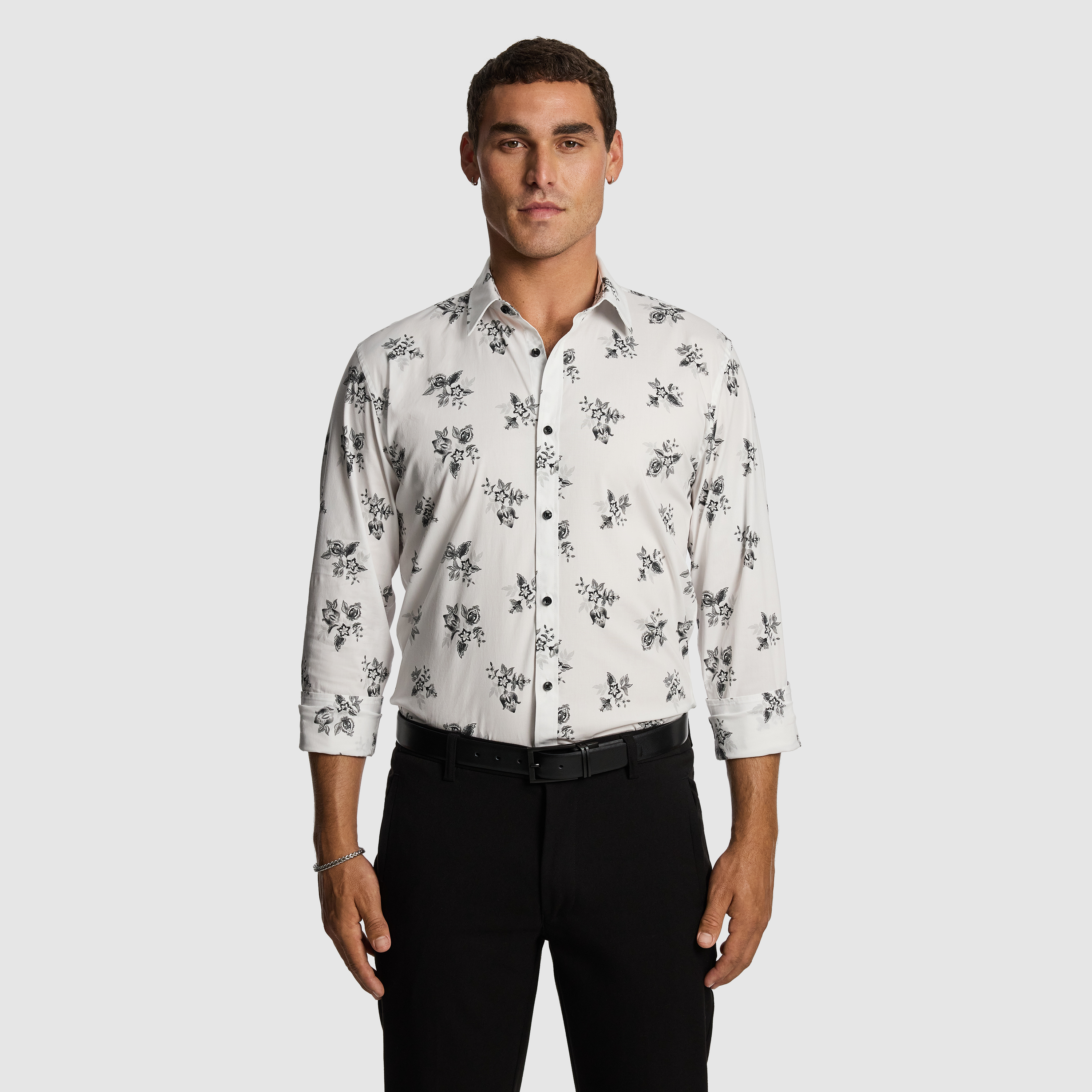 Cedar Slim Floral Shirt