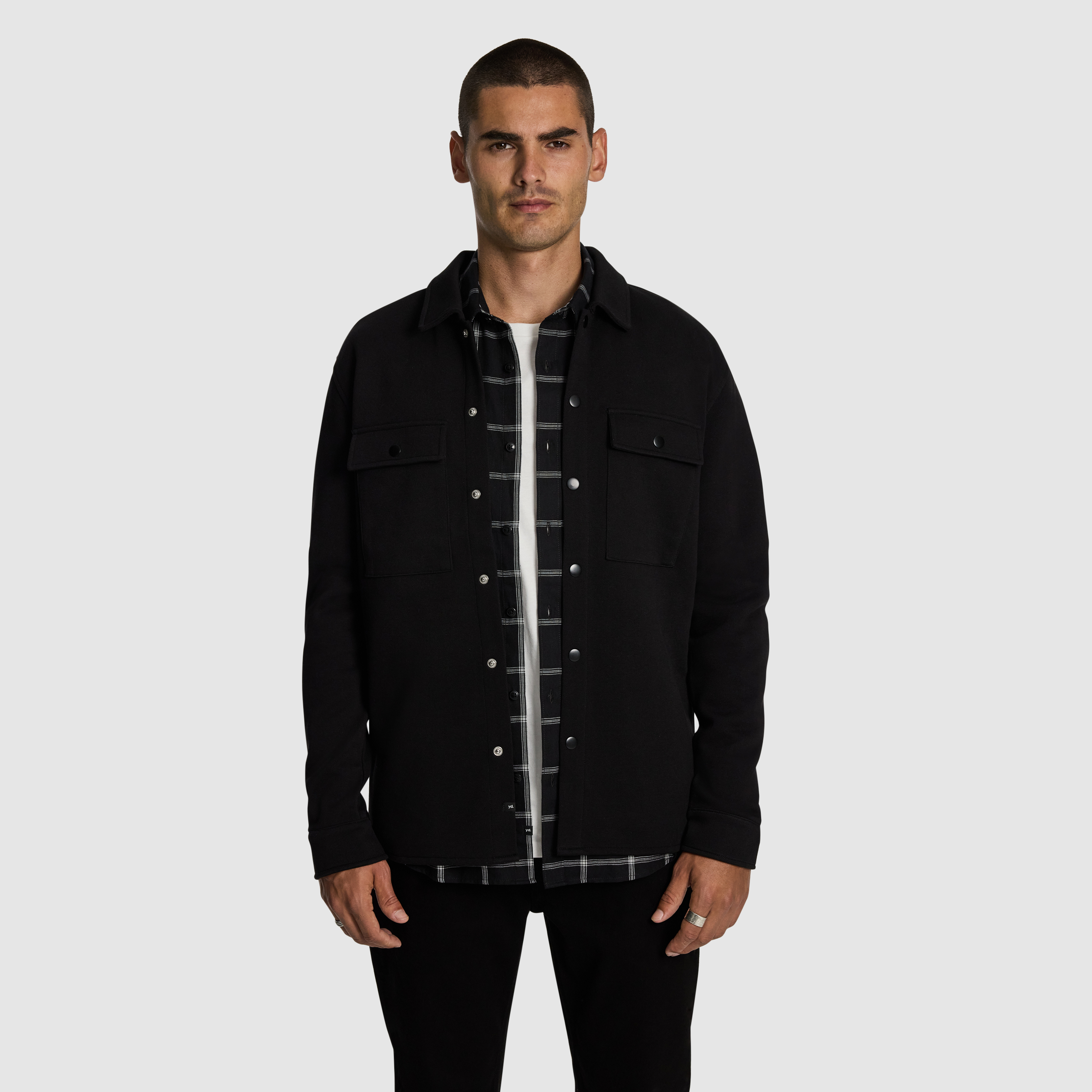 Chet Textured Overshirt