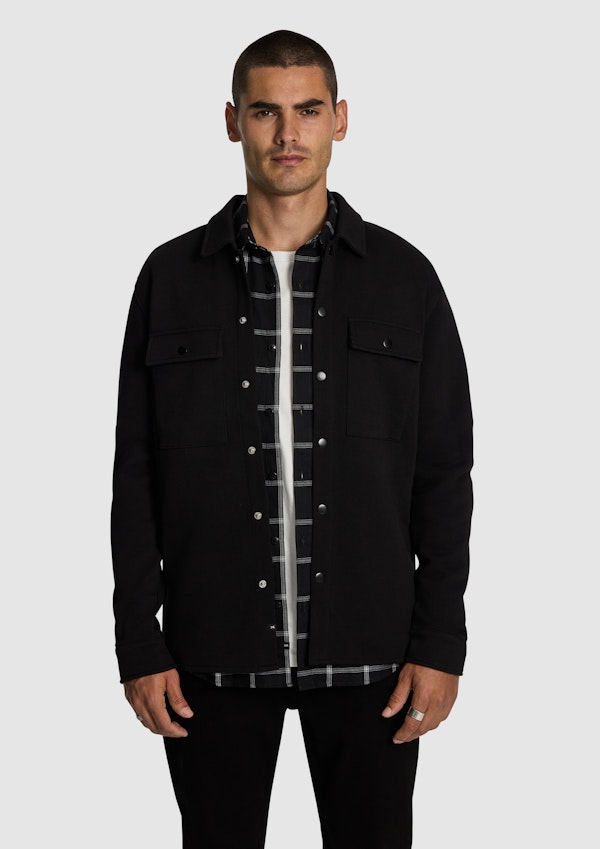 Chet Textured Overshirt