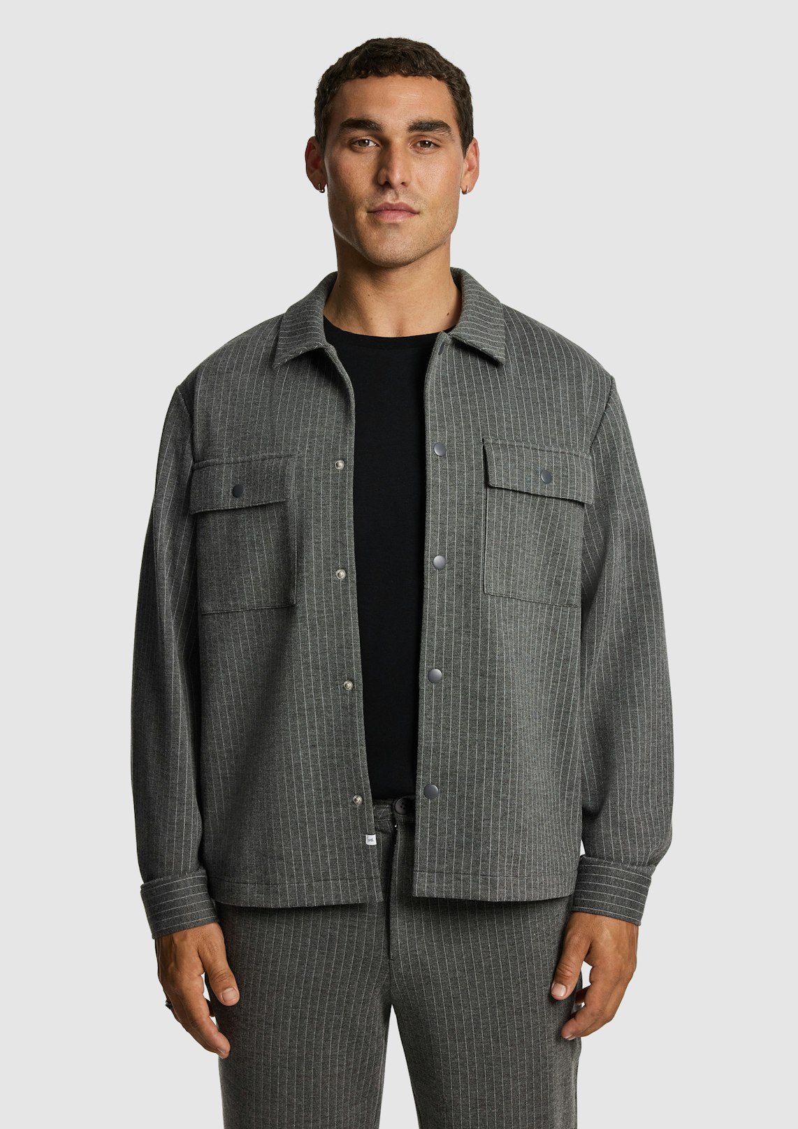 Phoenix Pinstripe Overshirt