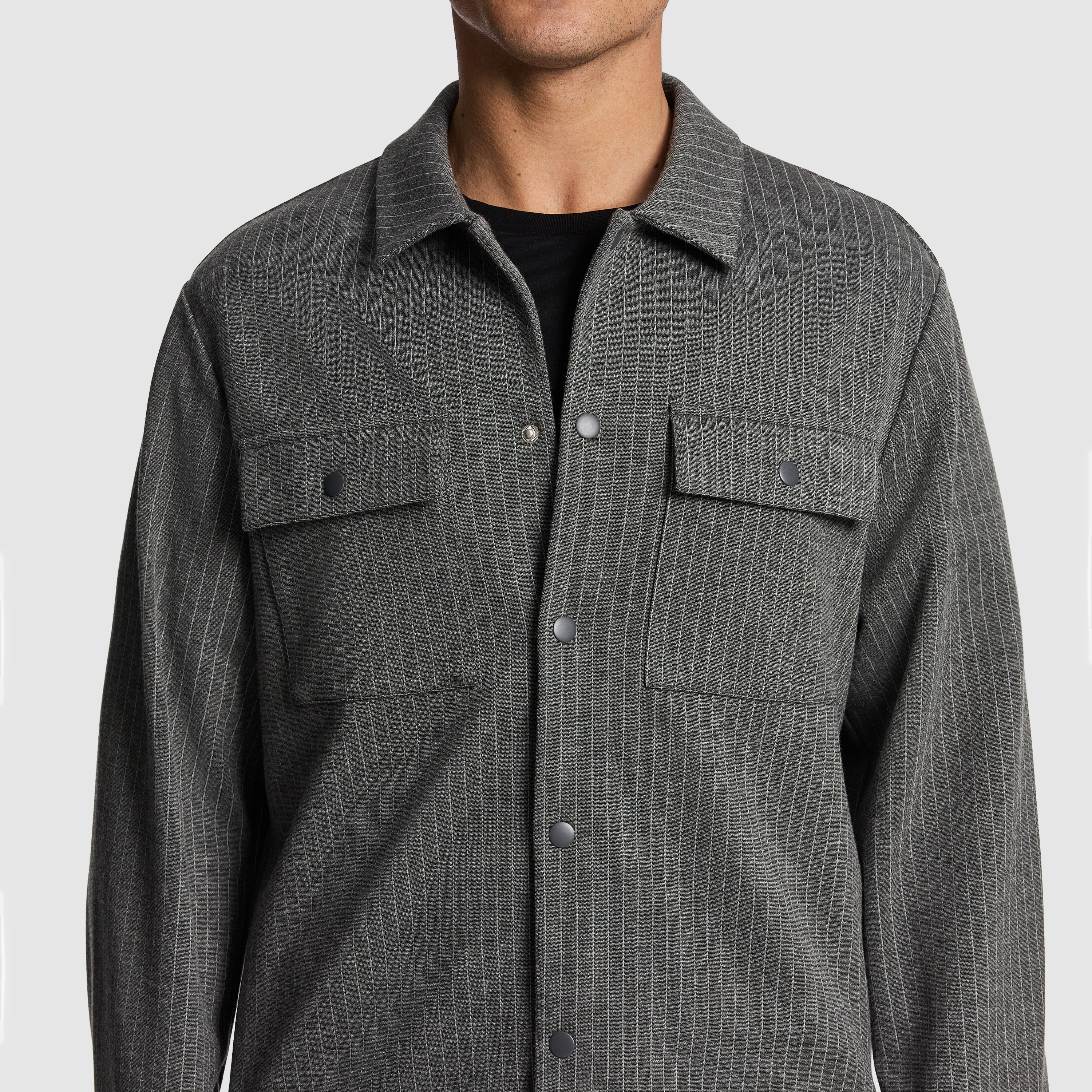 Phoenix Pinstripe Overshirt