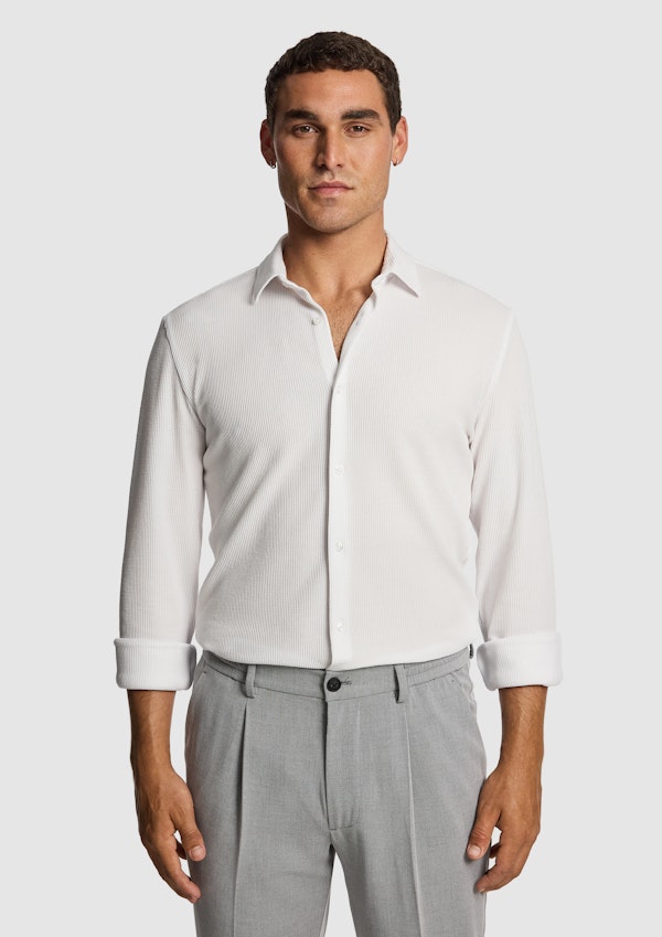 Rio Textured Slim Shirt