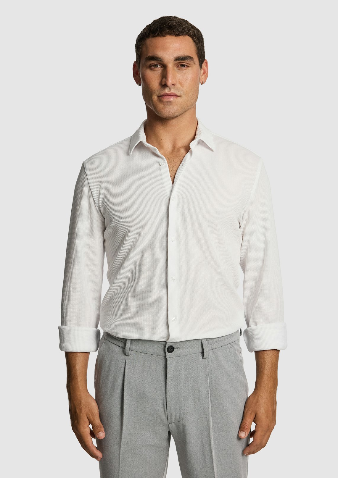 Rio Textured Slim Shirt