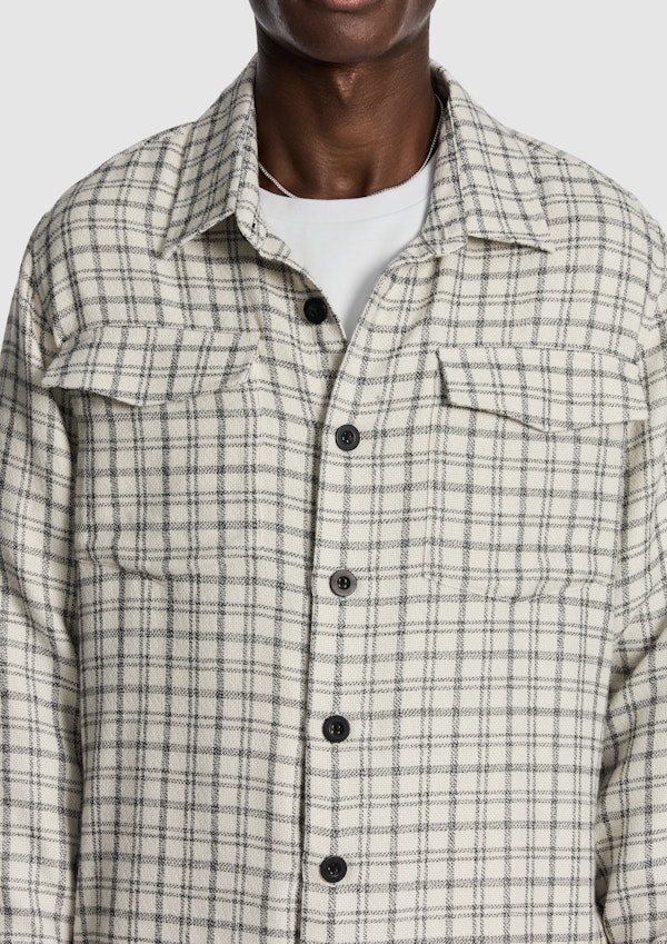 Off White Archie Check Overshirt