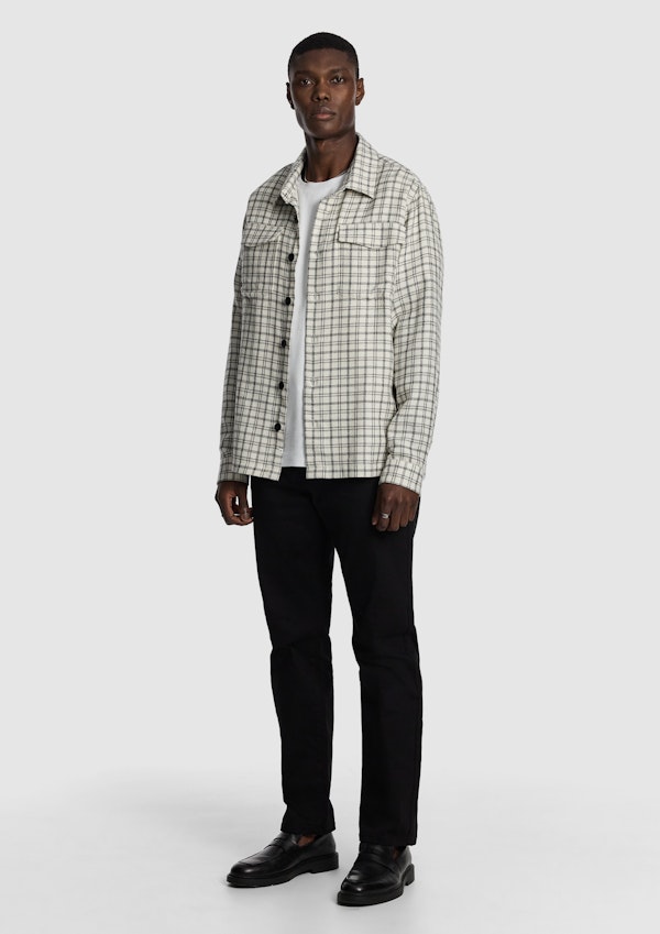 Off White Archie Check Overshirt