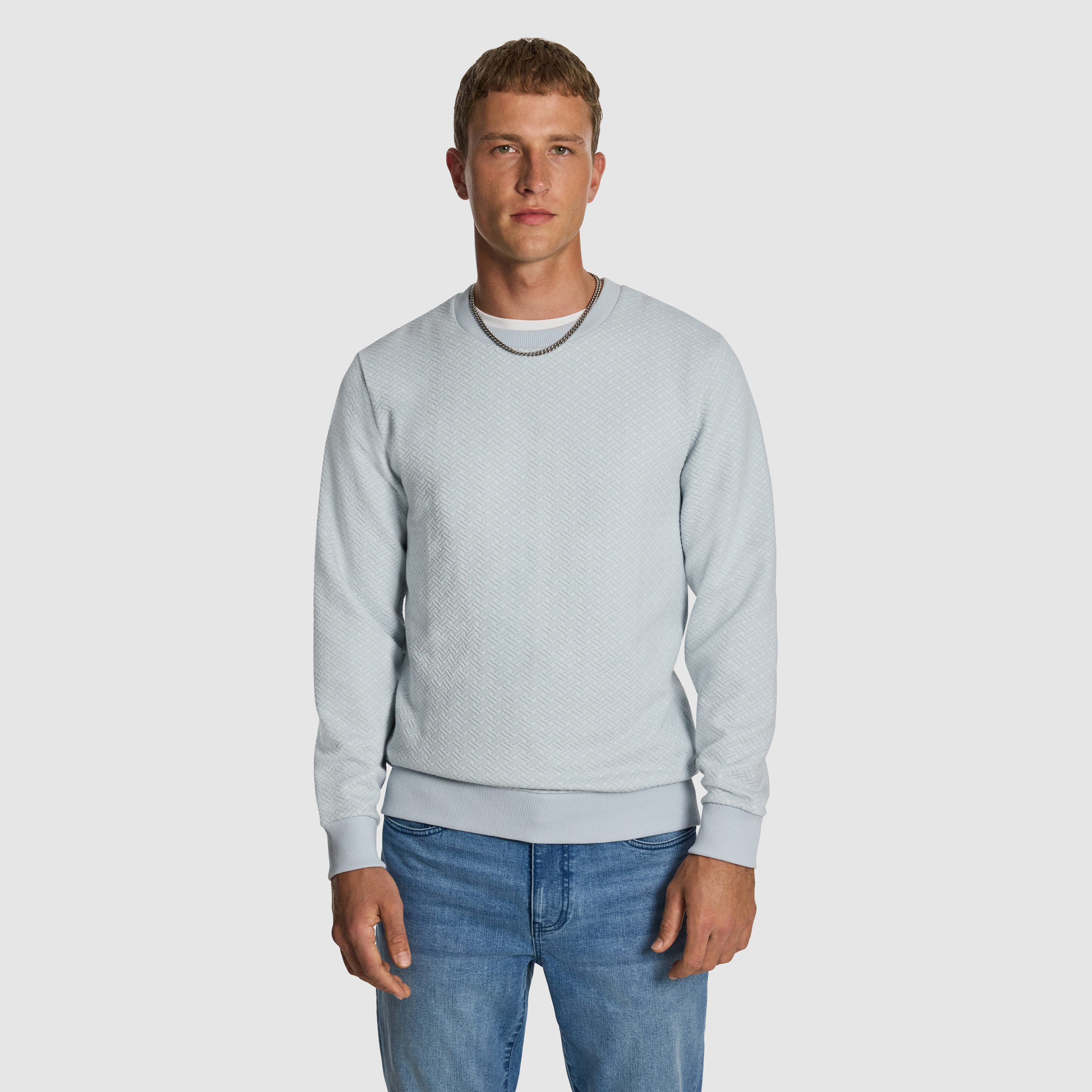 Newport Textured Sweatshirt