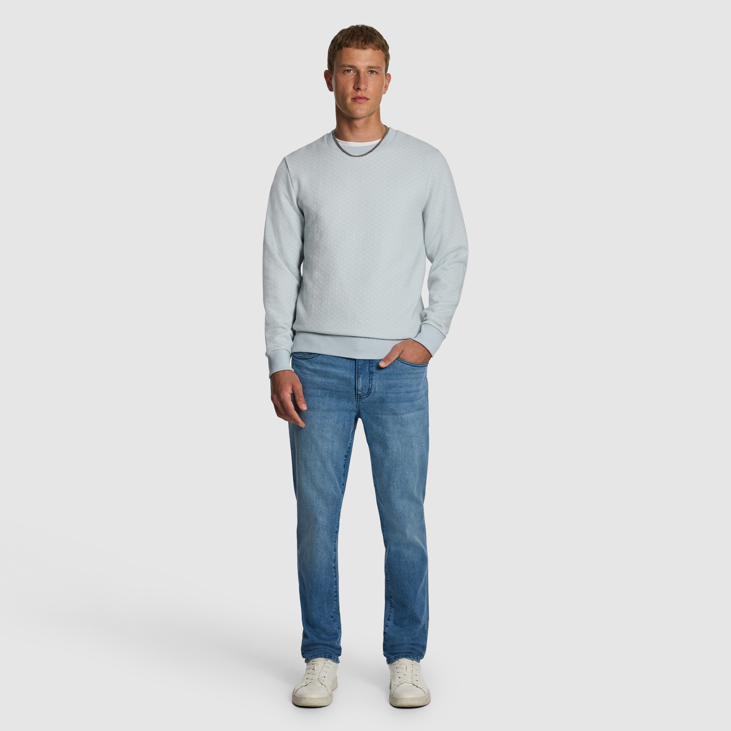 Newport Textured Sweatshirt