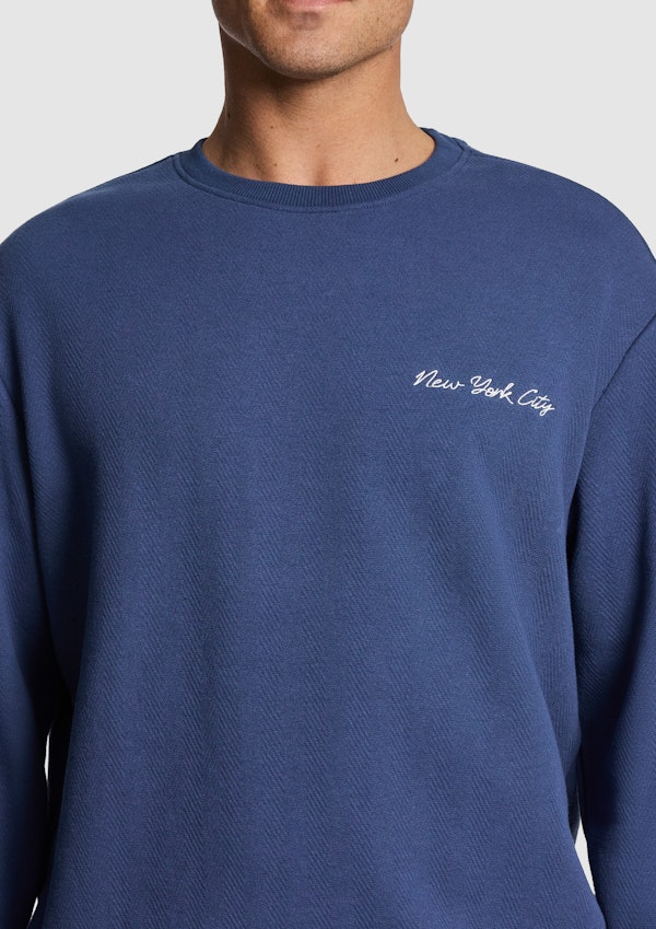 Clifton Textured Sweatshirt