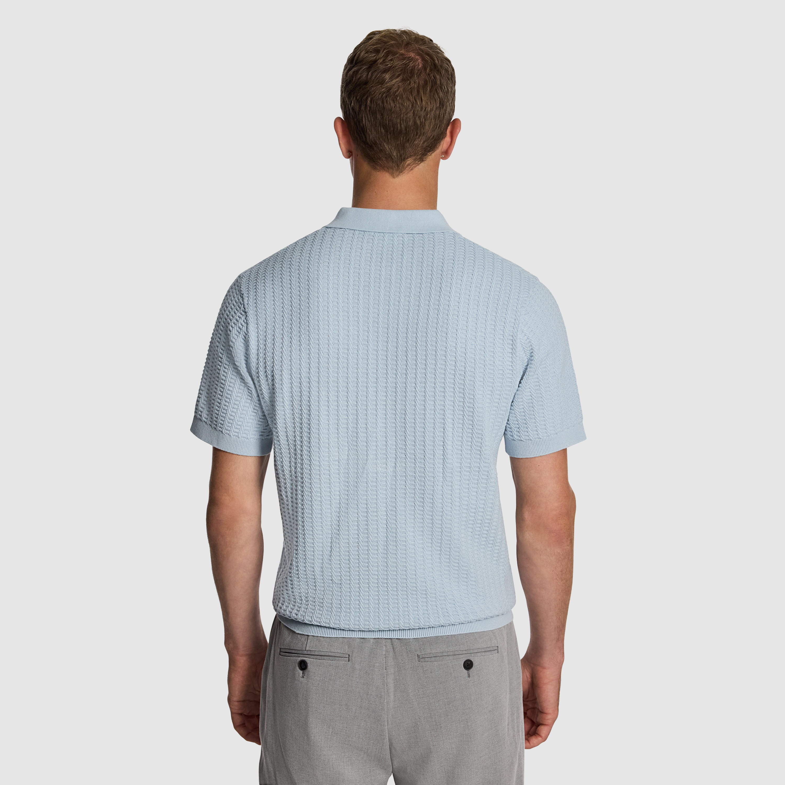 Salford Knitted Polo Shirt