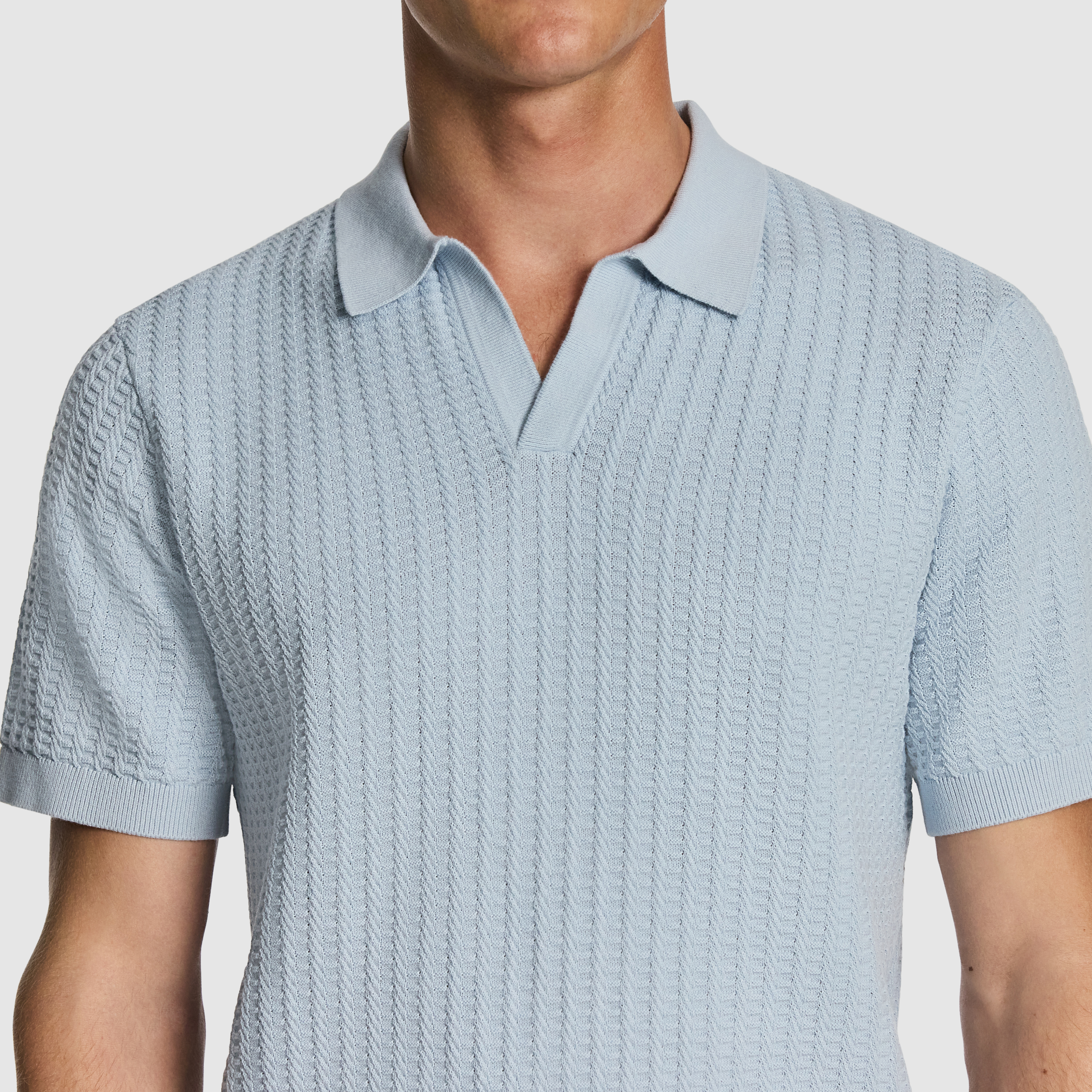 Salford Knitted Polo Shirt