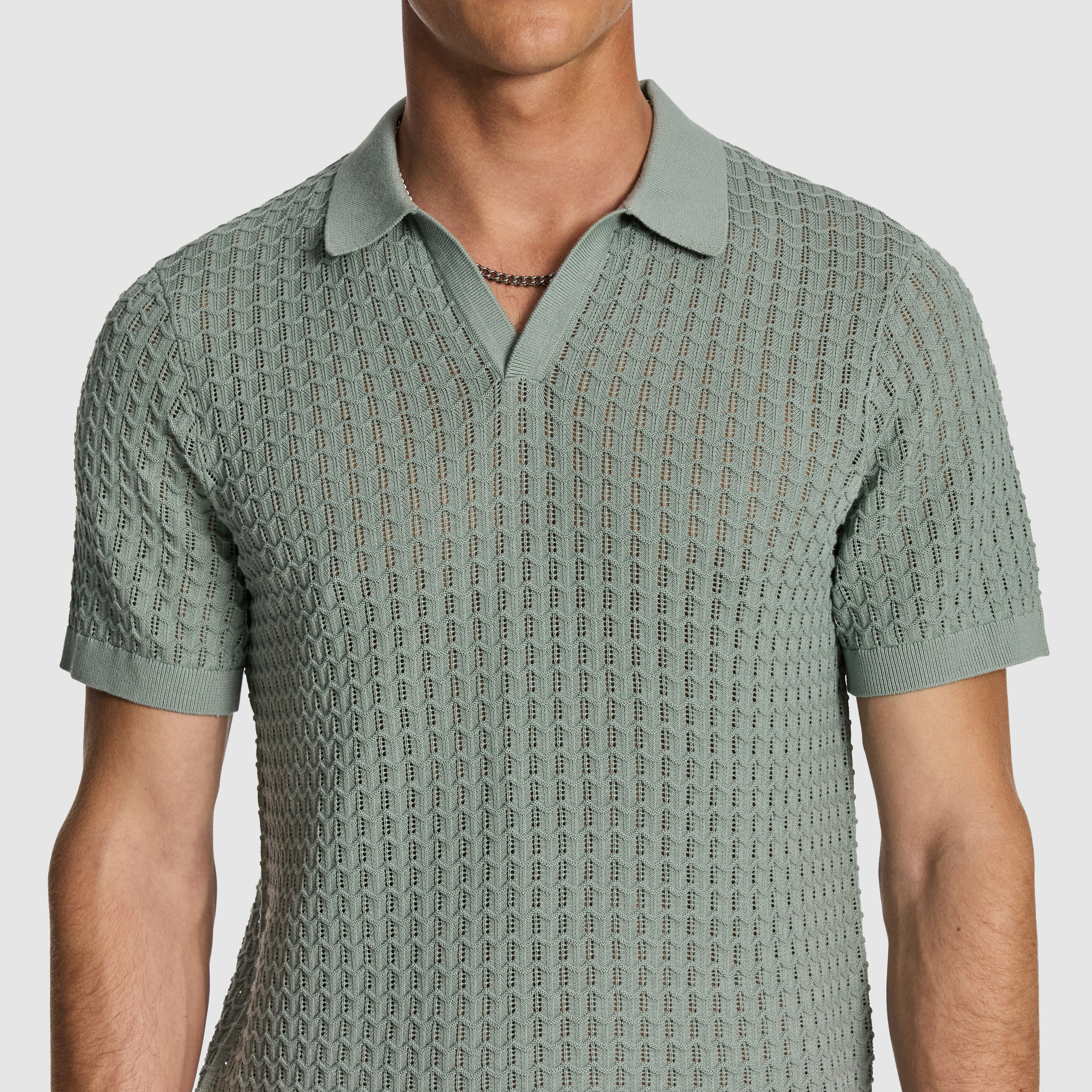 Ned Knitted Polo Shirt
