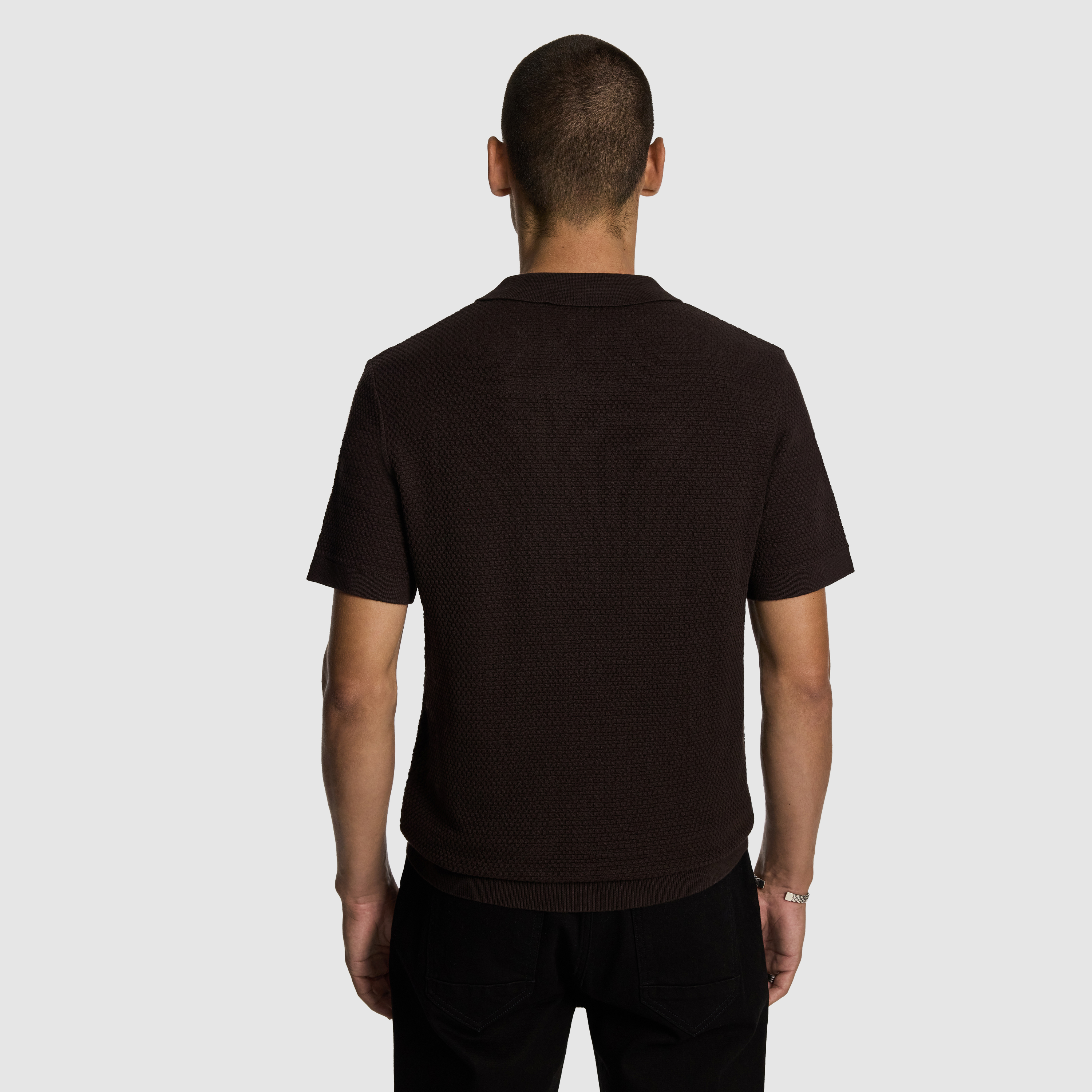 Tiverton Knitted Polo Shirt