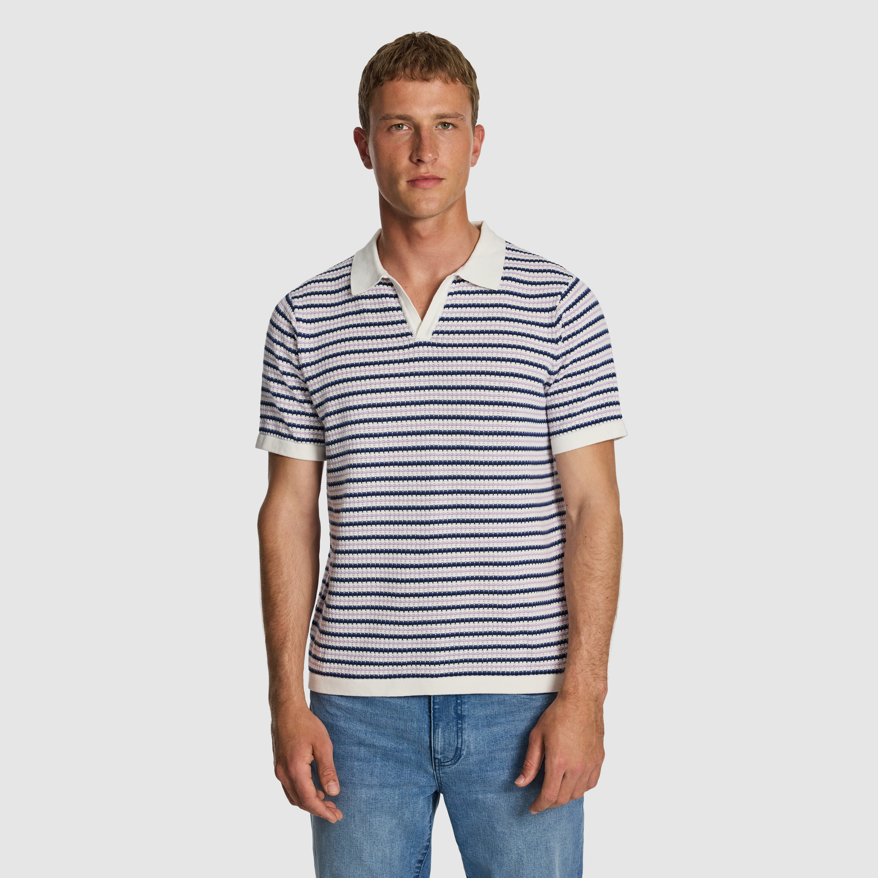 Haze Knitted Polo Shirt