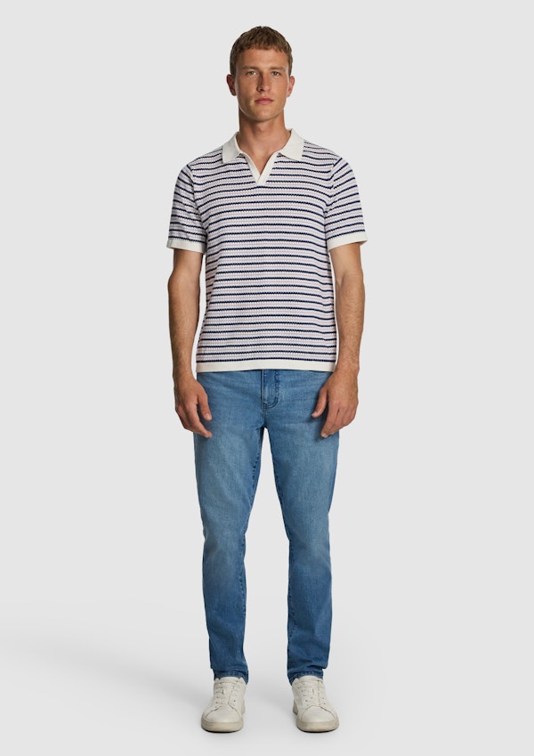 Haze Knitted Polo Shirt
