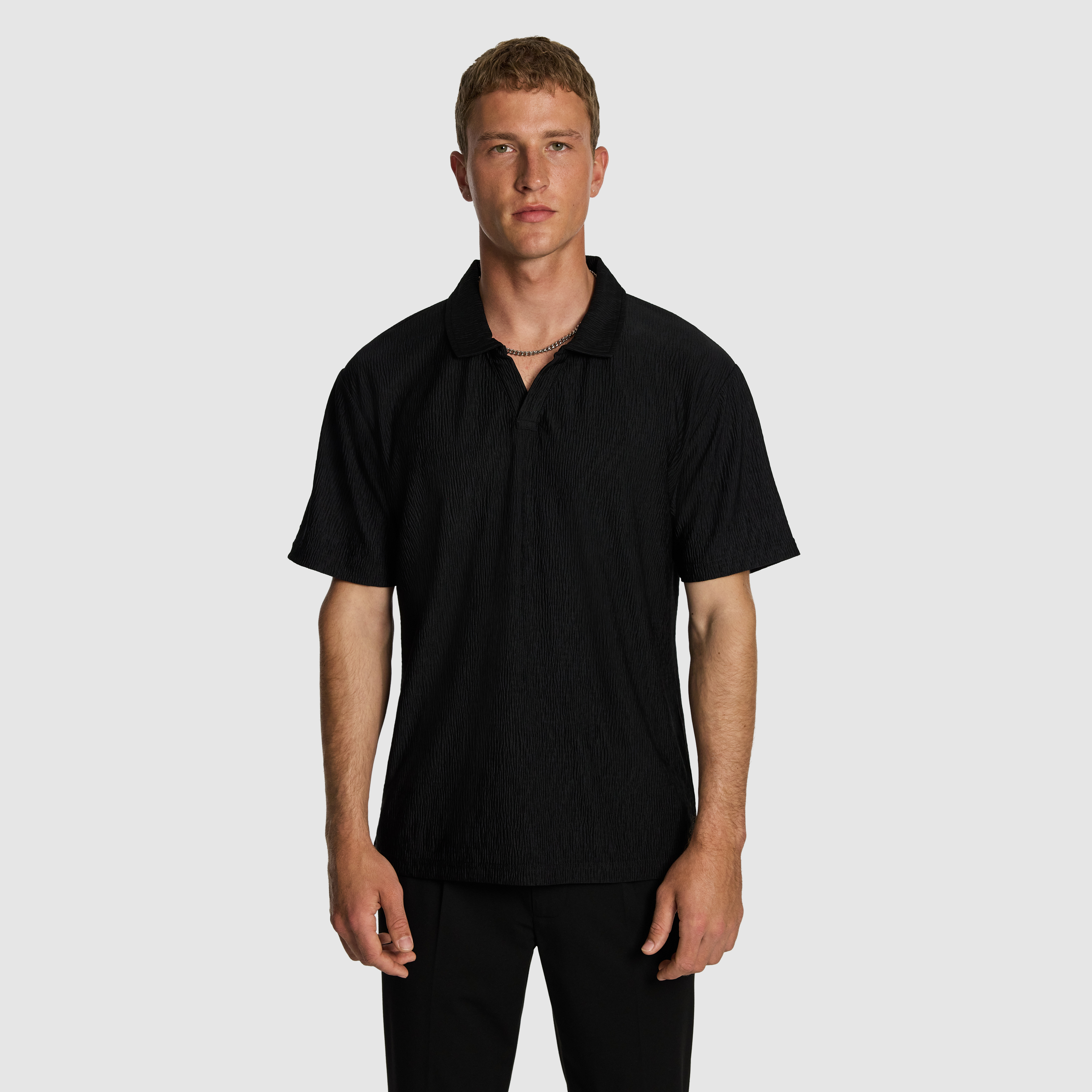 Diego Textured Polo Shirt