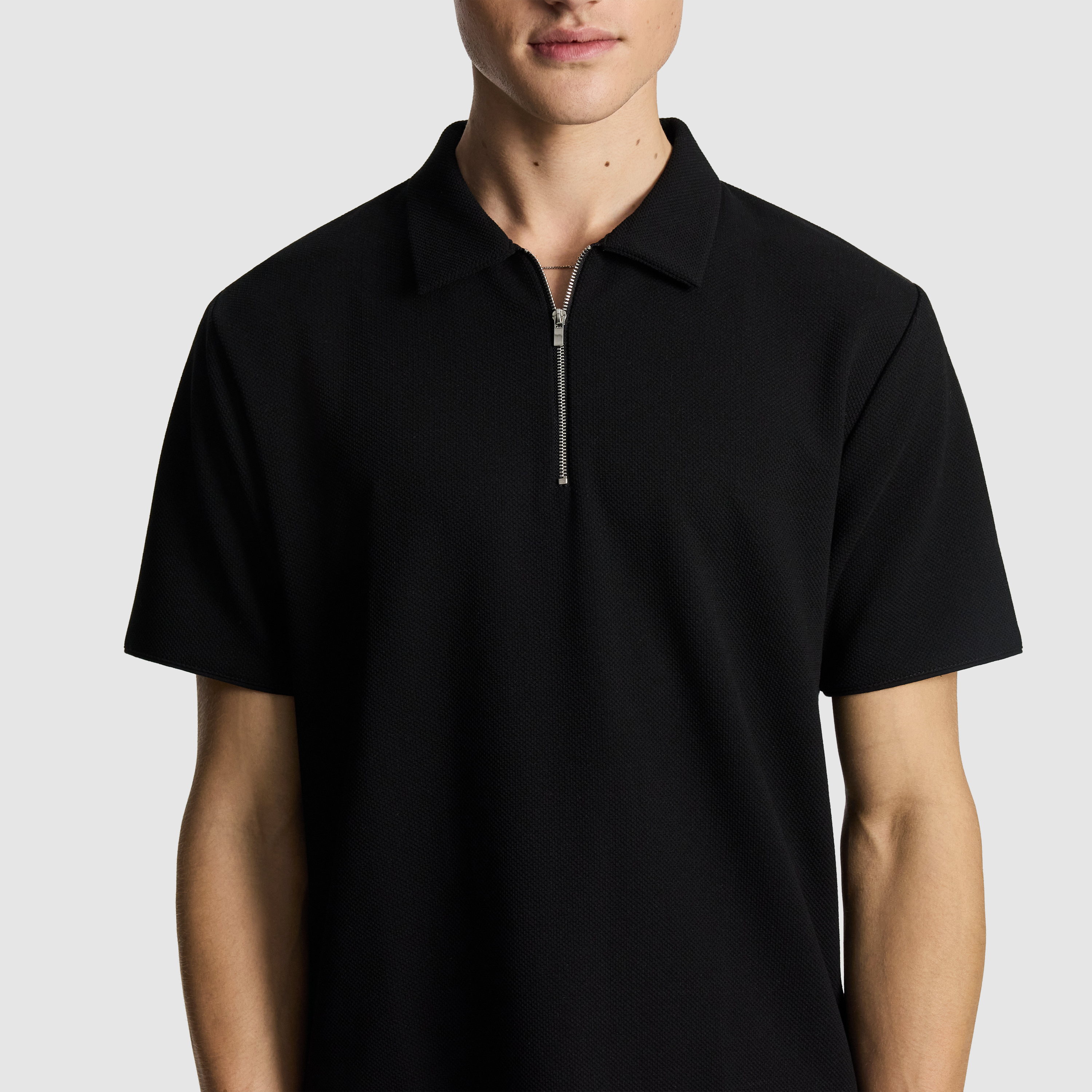 Black Oasis Jersey Polo Shirt