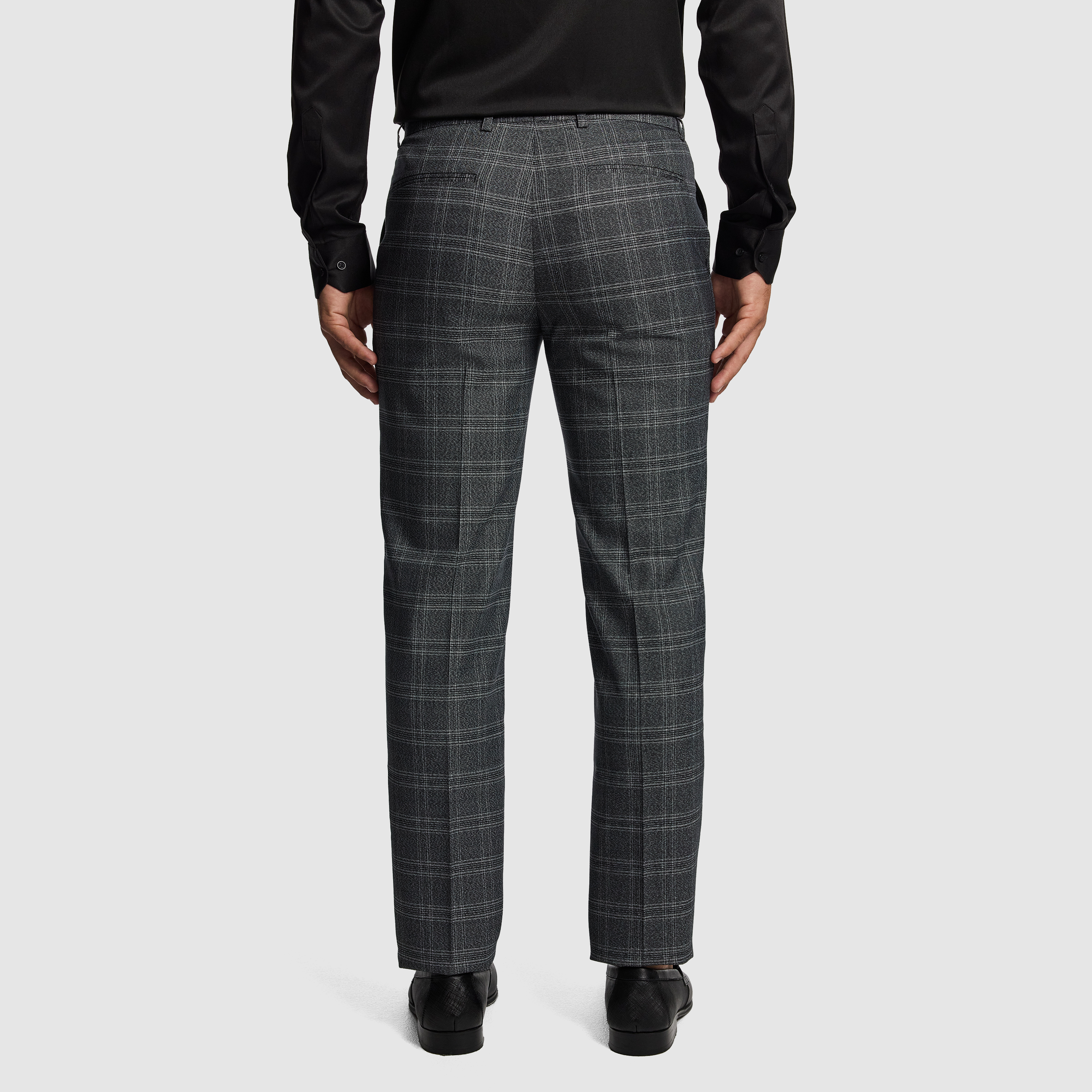  CASSIUS SLIM CHECK SUIT