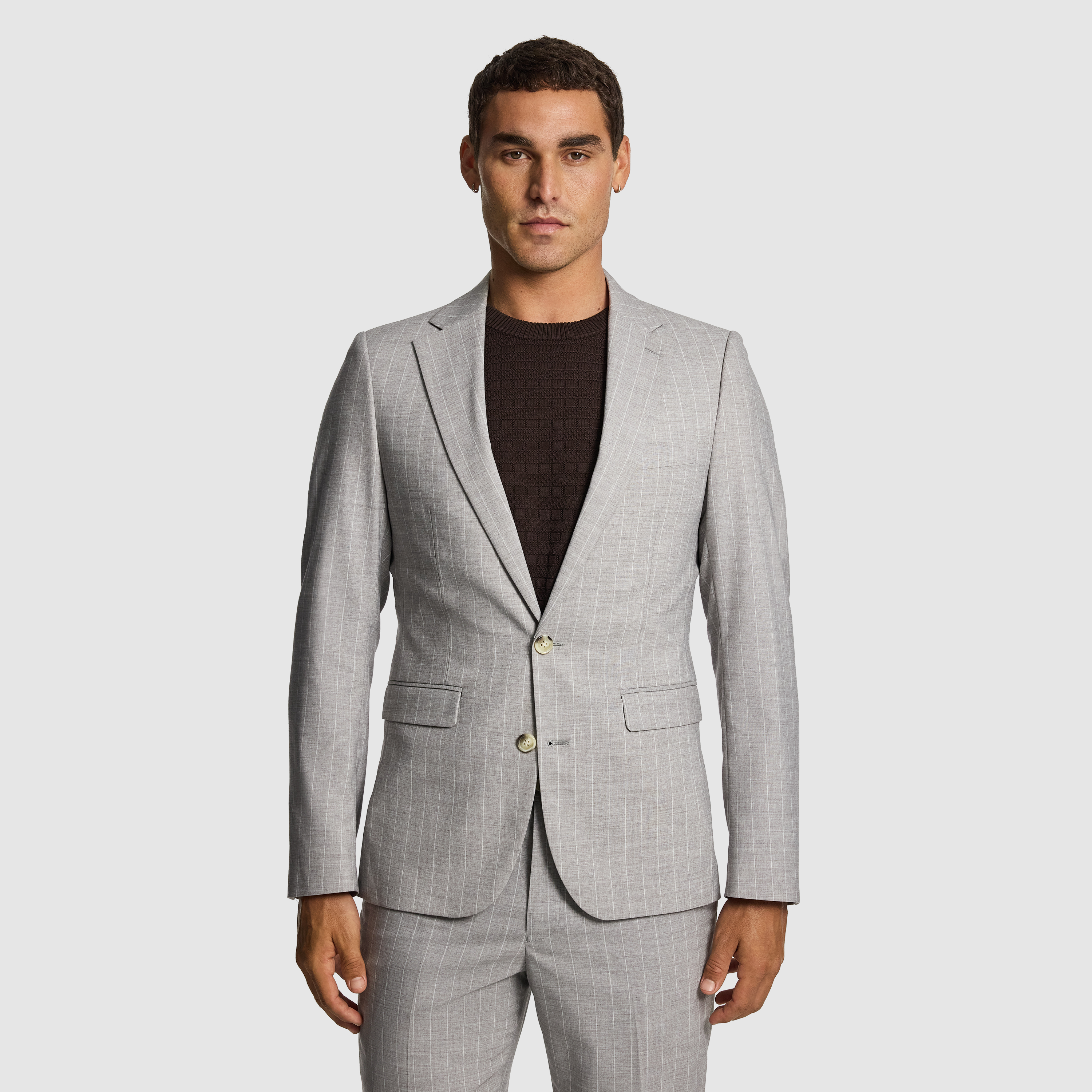 Easton Slim Fit Pinstripe Suit Jacket