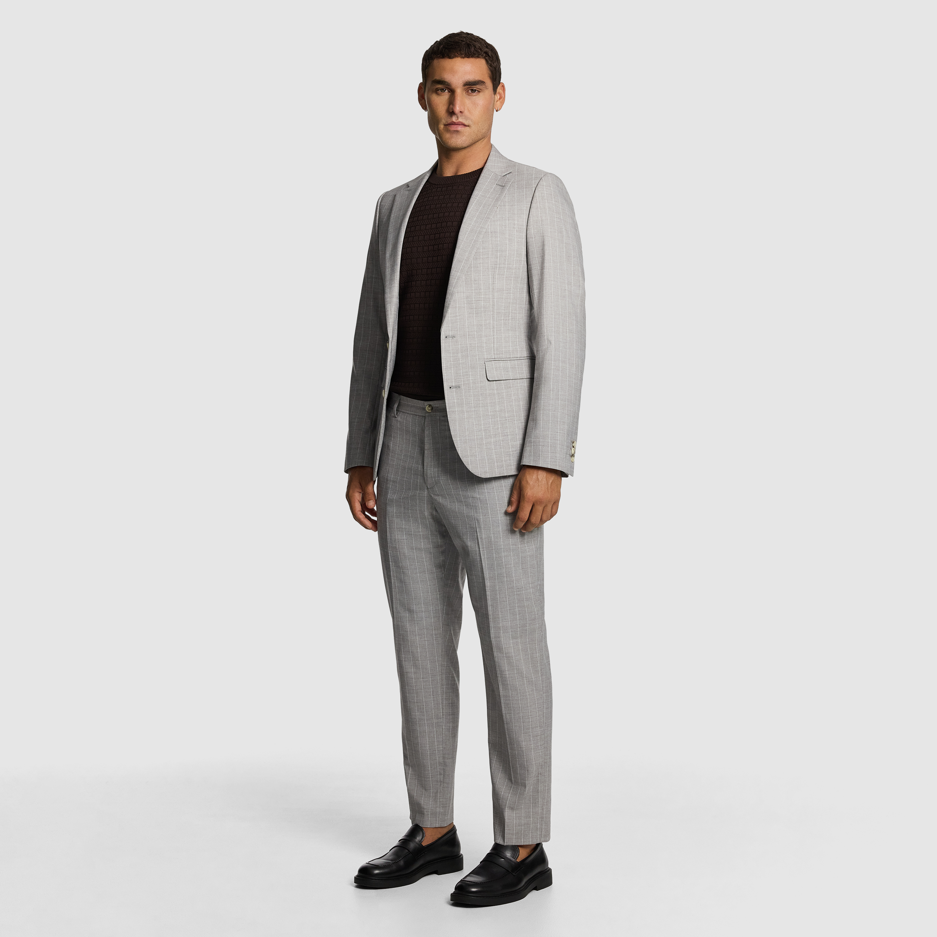 Easton Slim Fit Pinstripe Suit Jacket