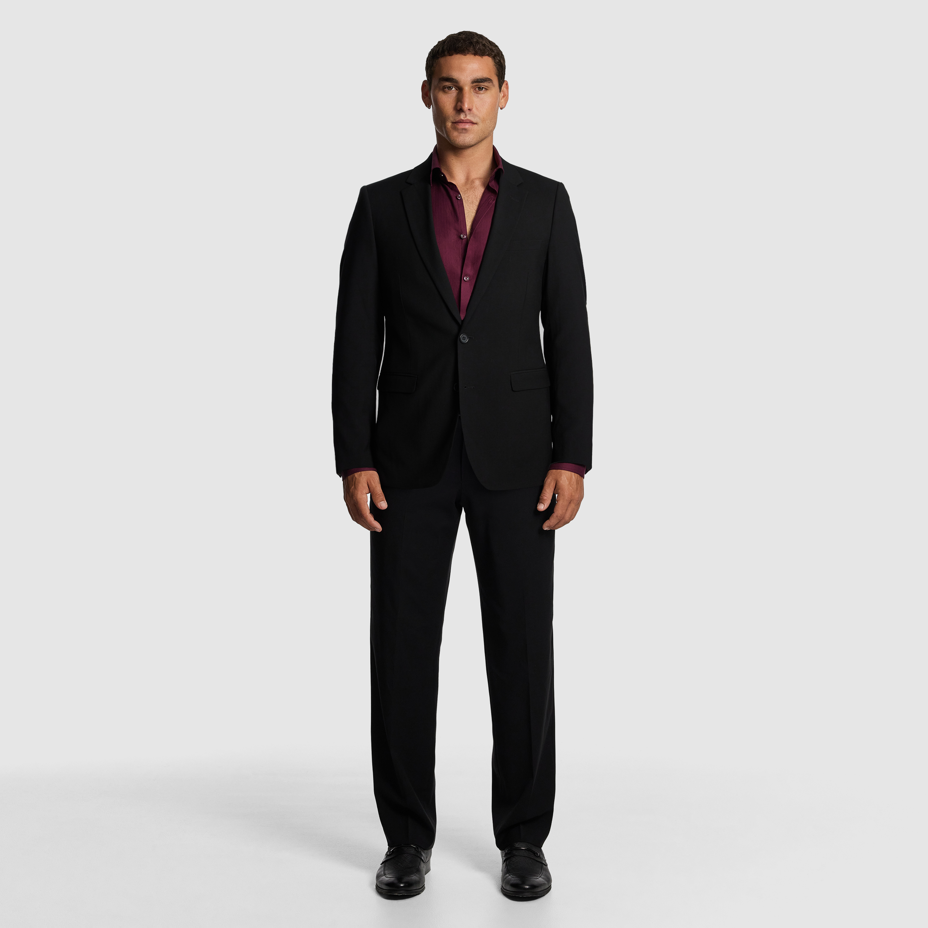 Black Goodfella Classic Suit Jacket