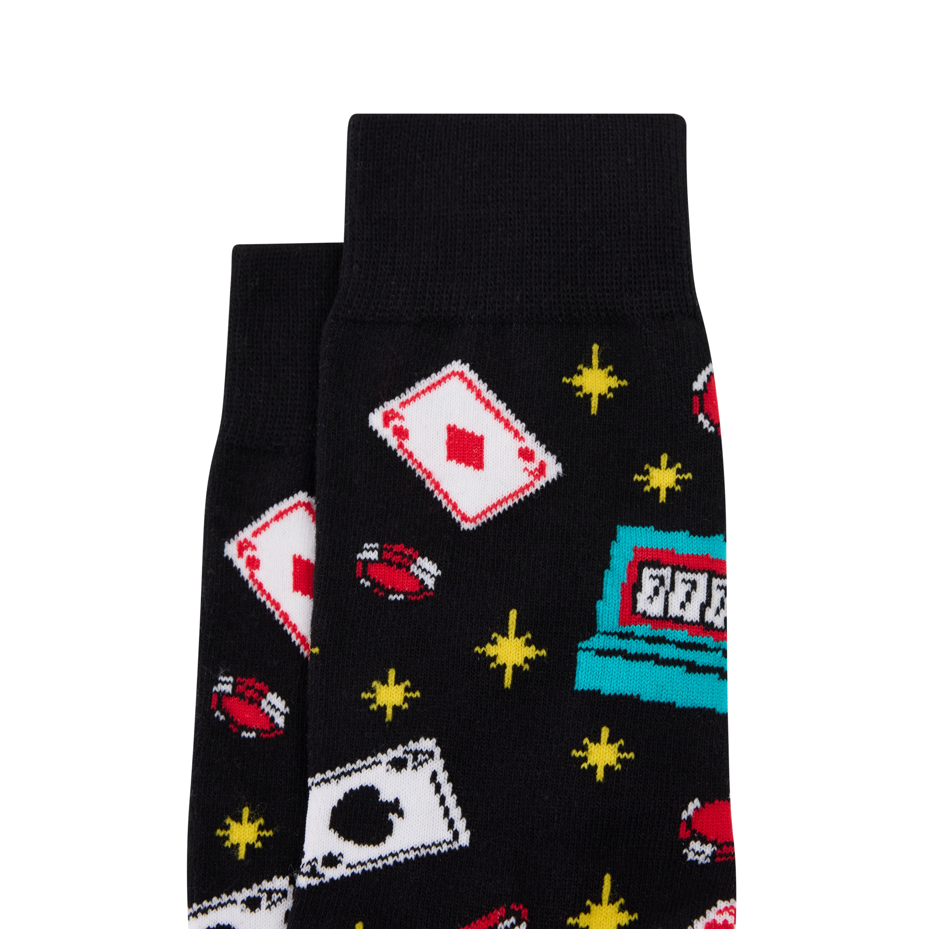 Black Casino Pun Sock