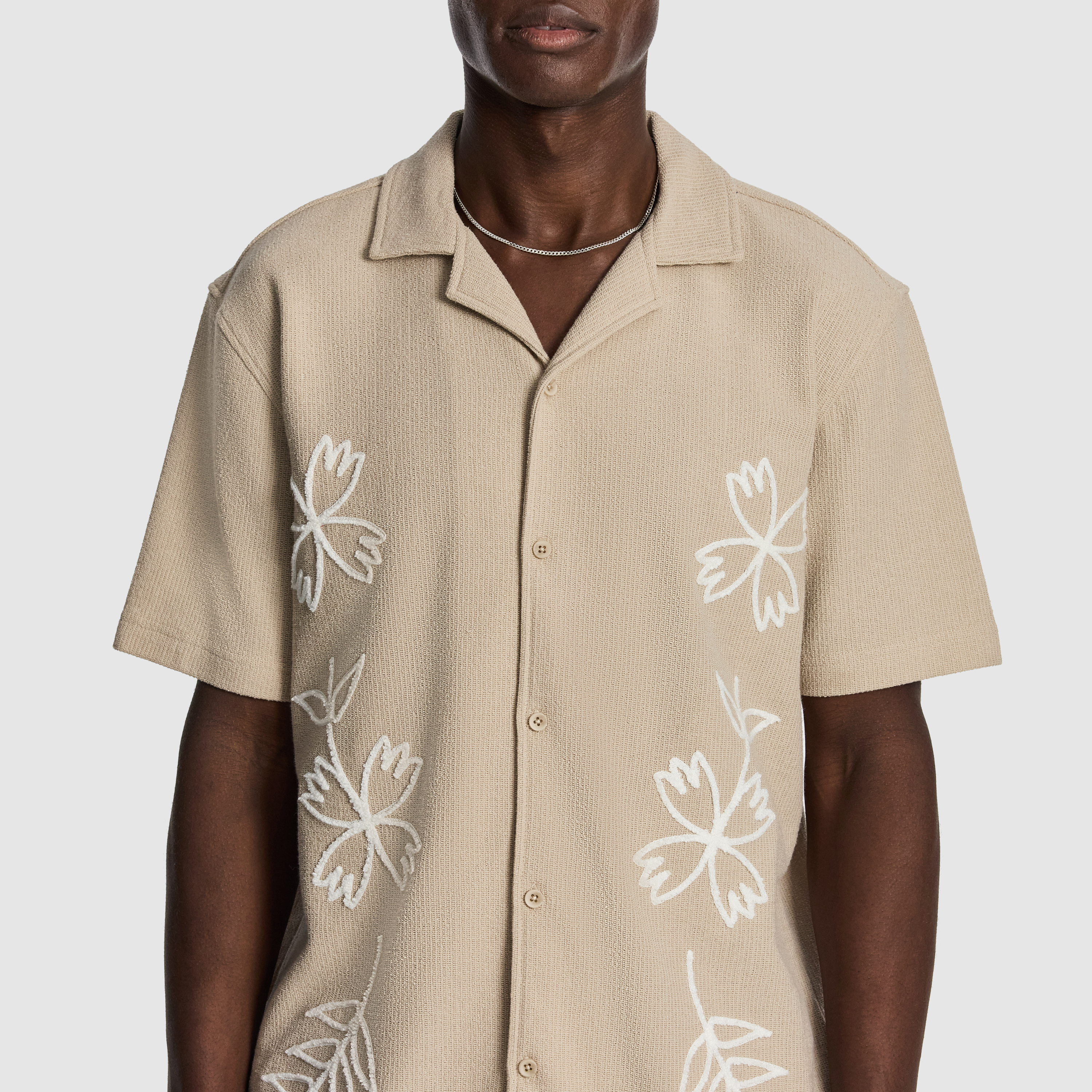 Kai Embroidered Short Sleeve Shirt