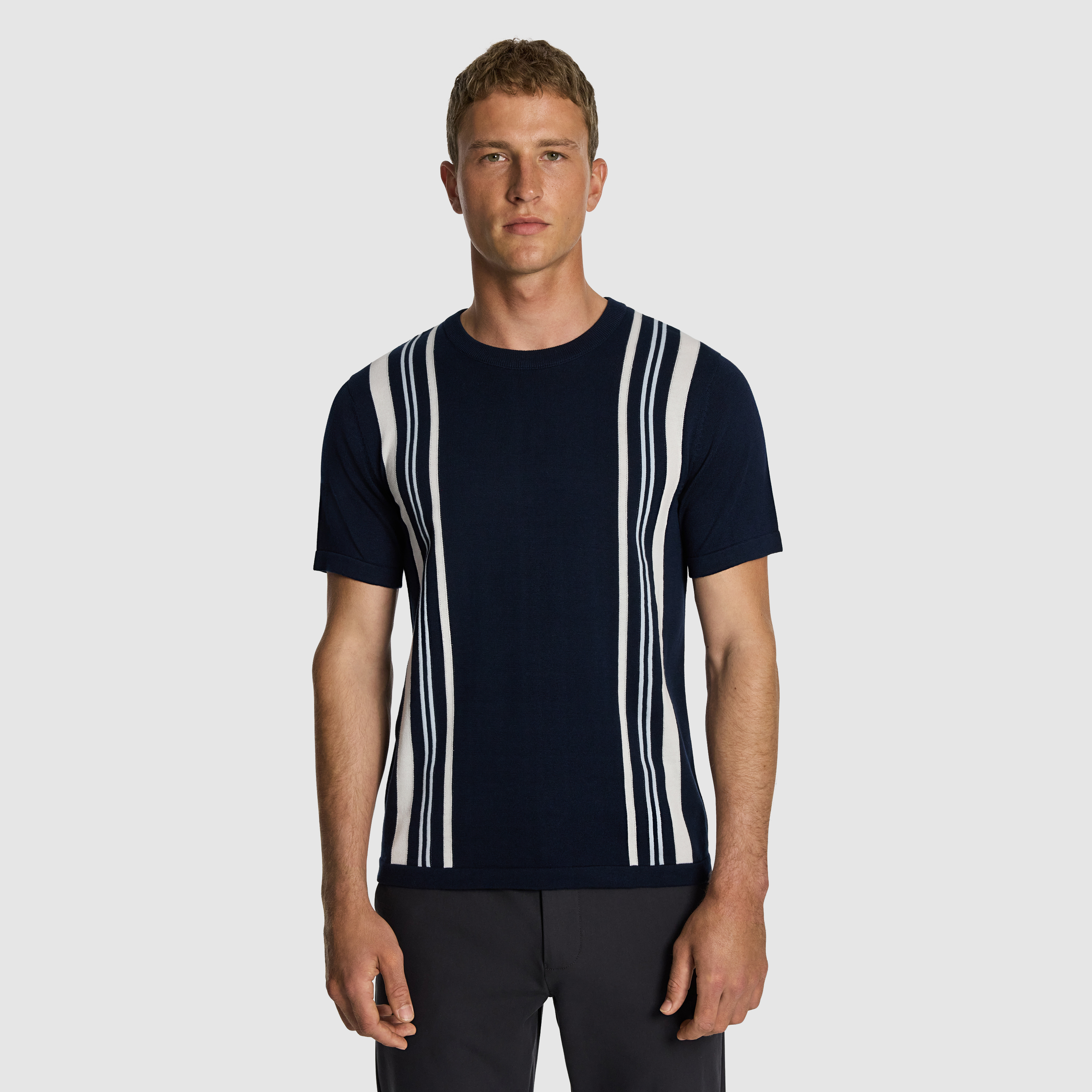 Strider Stripe Knitted Tee