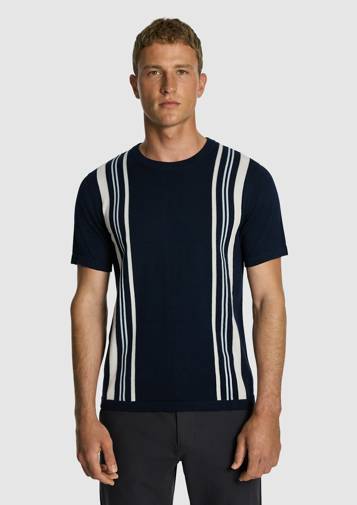 Strider Stripe Knitted Tee