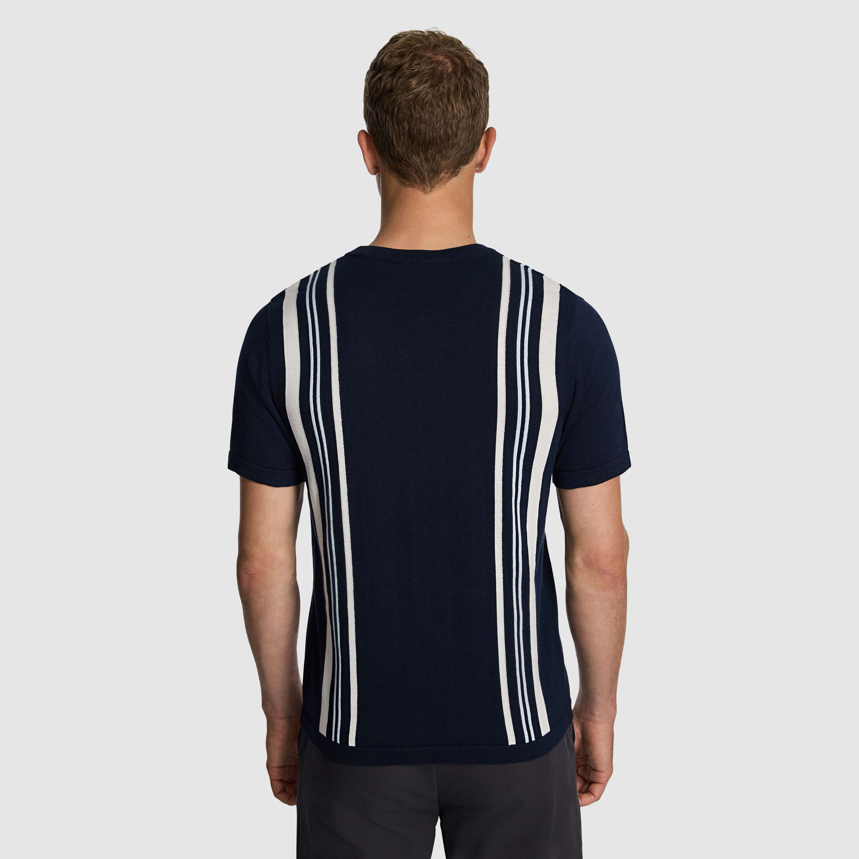 Strider Stripe Knitted Tee