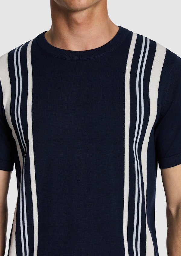Strider Stripe Knitted Tee