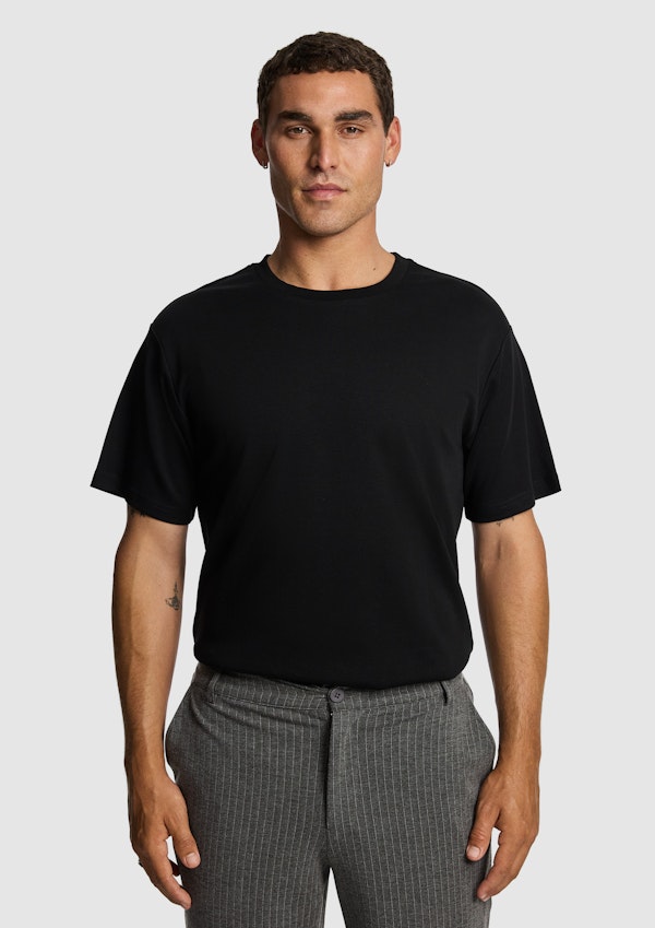 Zion Relaxed Mercerised Cotton Tee