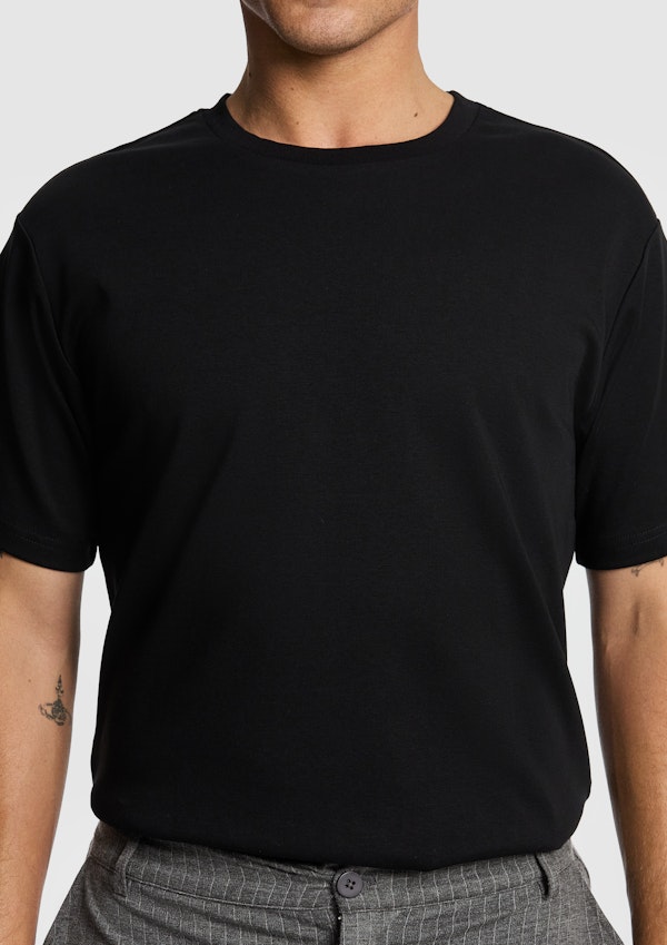 Zion Relaxed Mercerised Cotton Tee